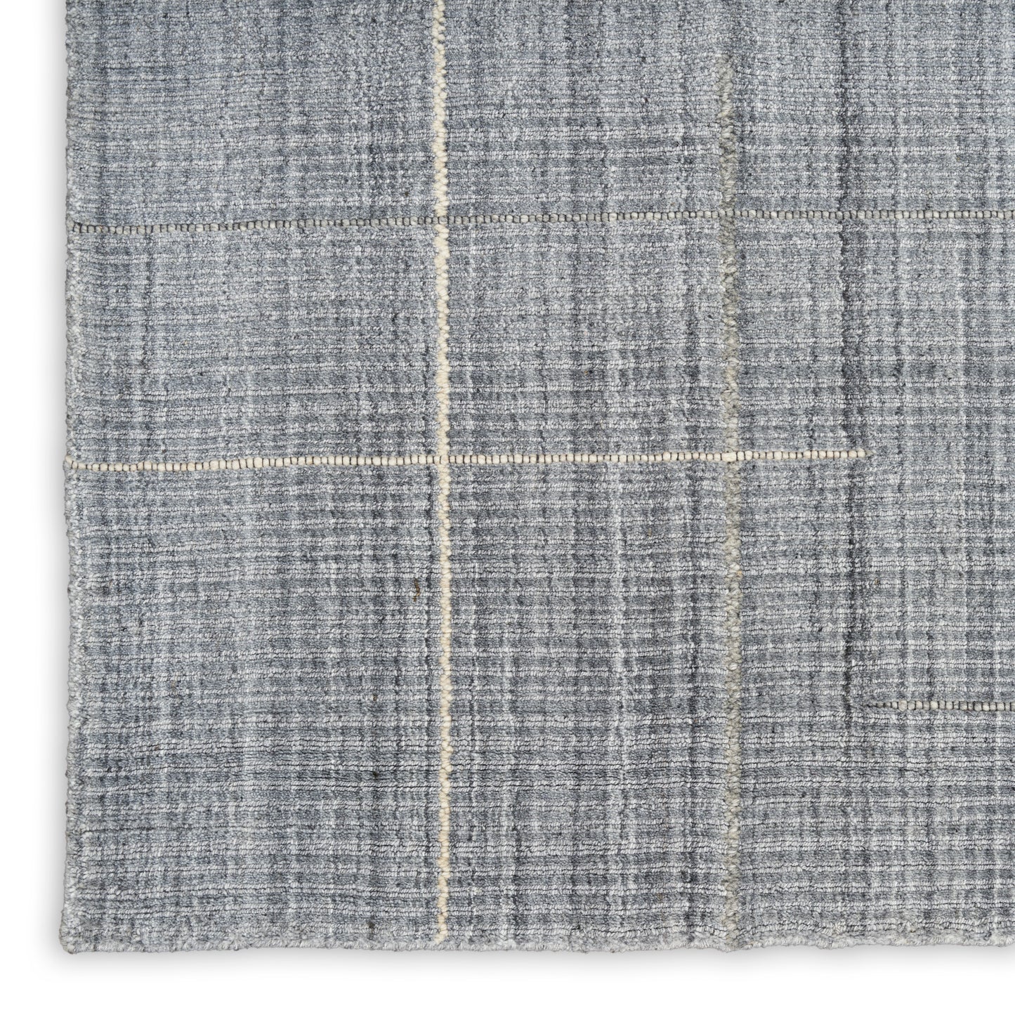 Calvin Klein CK041 Architectura 7'9" x 9'9" Denim Farmhouse Indoor Rug
