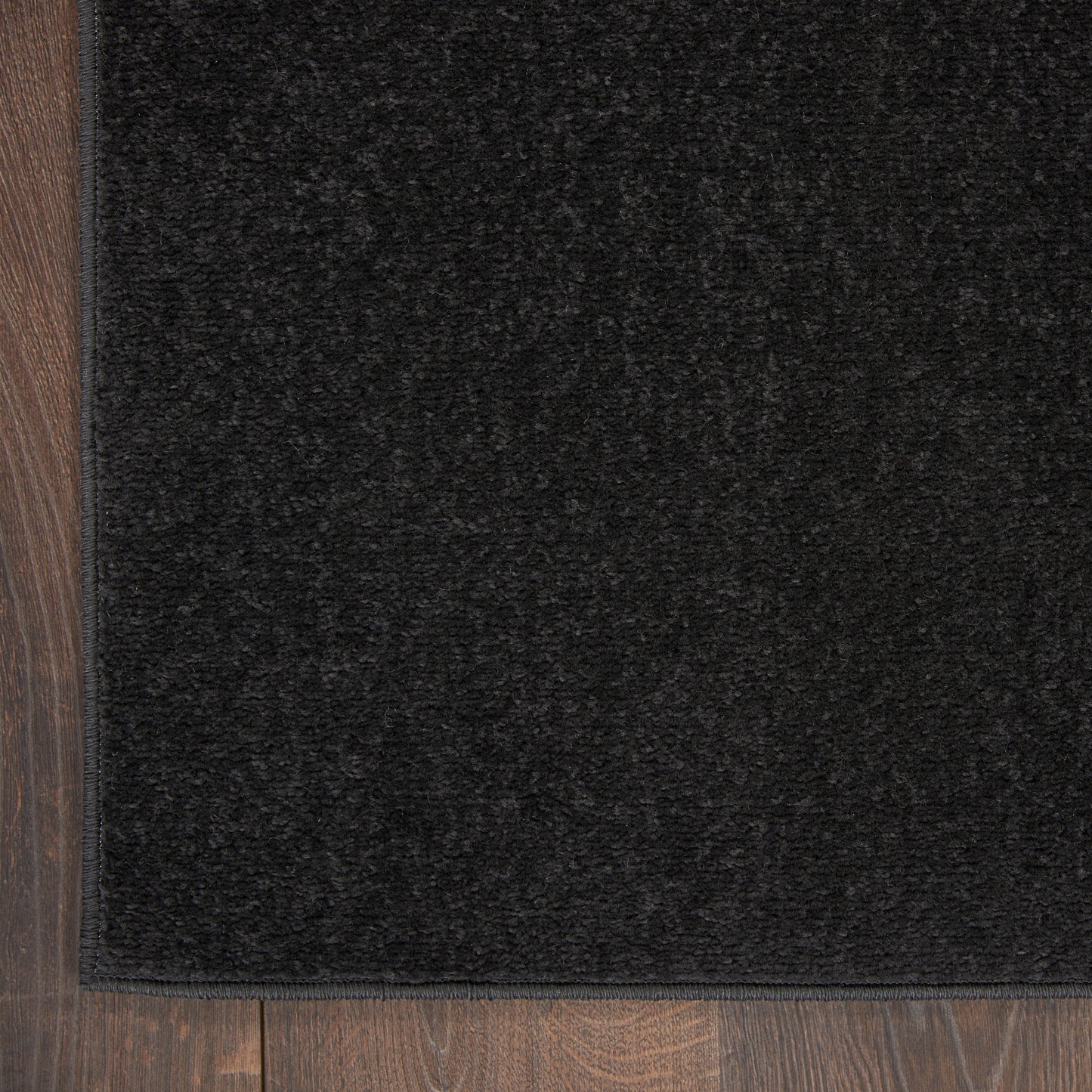 Nourison Nourison Essentials 5' x Square Black Outdoor Rug