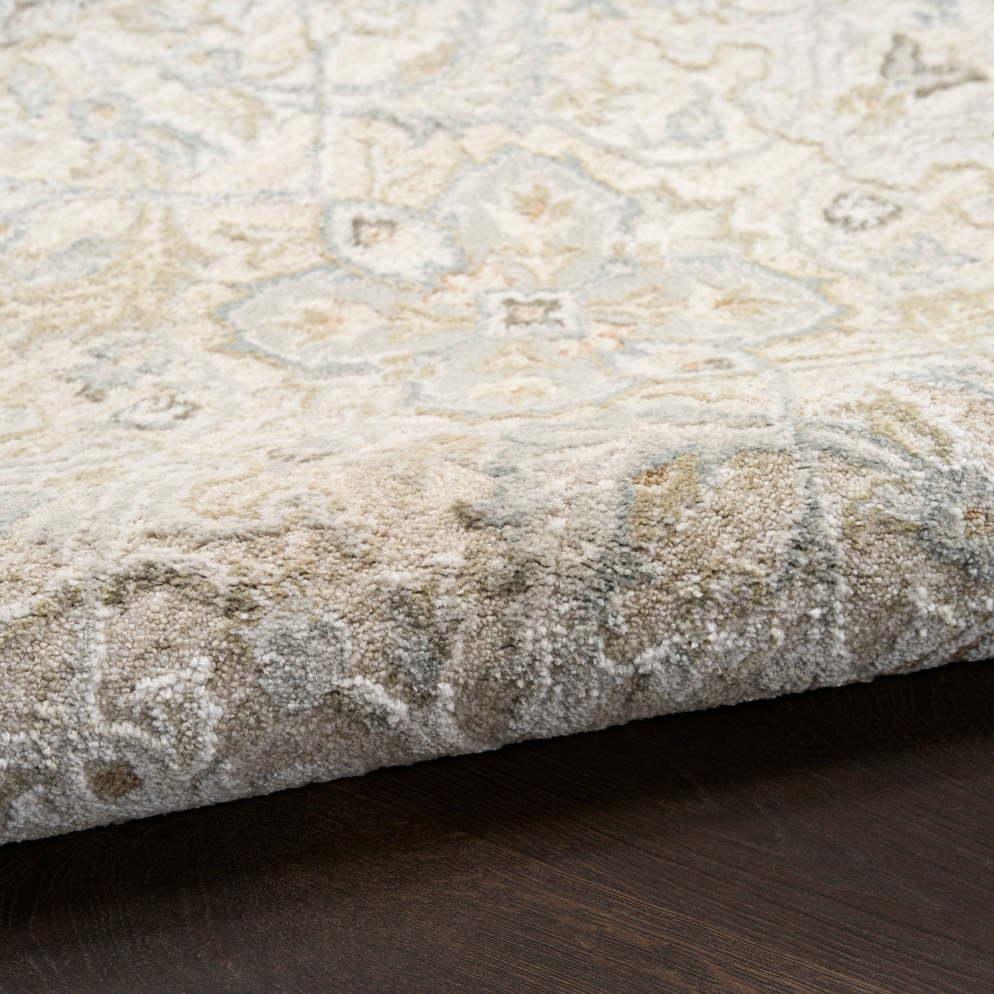 Nourison Envy 9'3" x 12'7" Taupe Vintage Indoor Rug