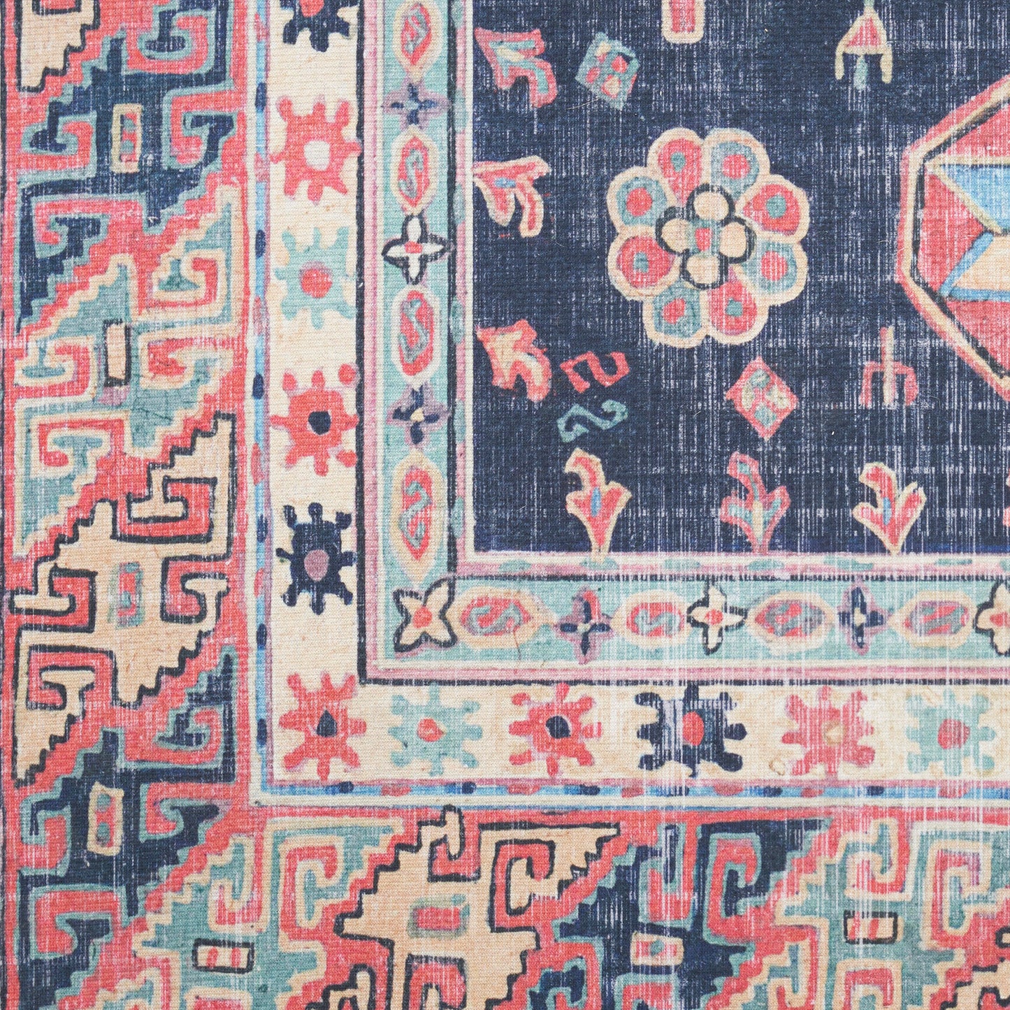 Nourison Vintage Home 6' x 9' Navy Bohemian Indoor Rug
