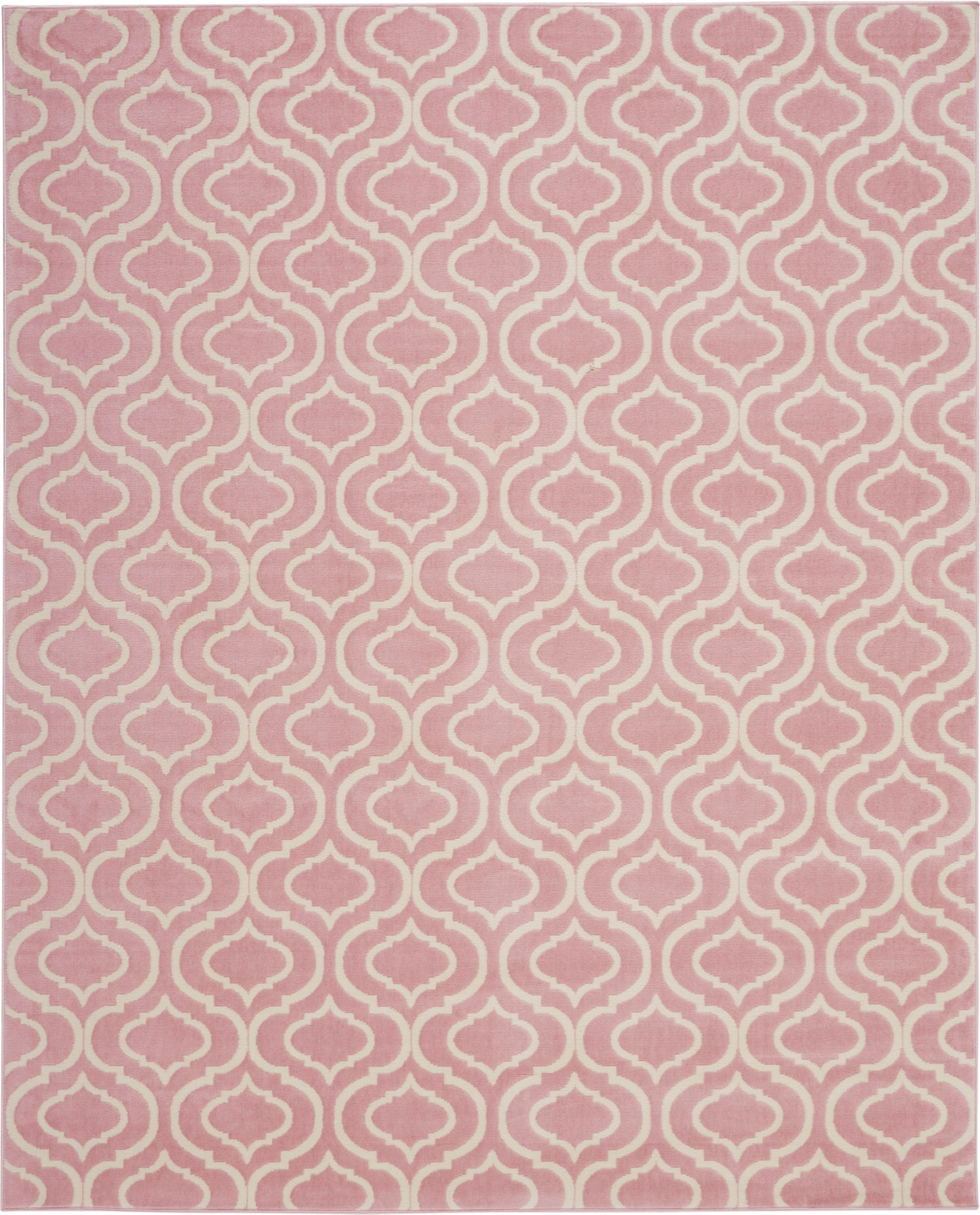 Nourison Jubilant 8'6" x 12' Pink Contemporary Indoor Rug