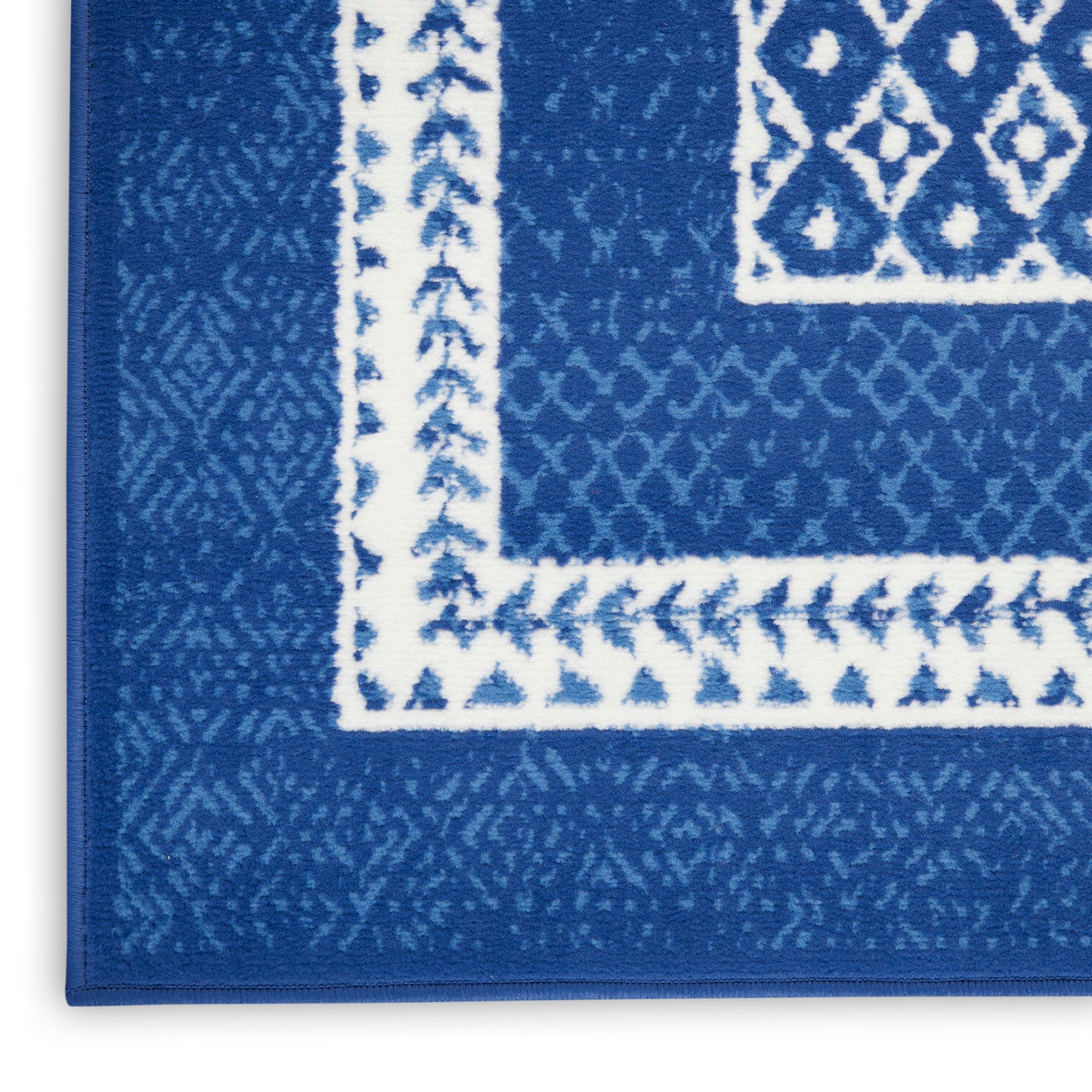 Nourison Whimsicle 4' x 6' Navy Farmhouse Indoor Rug