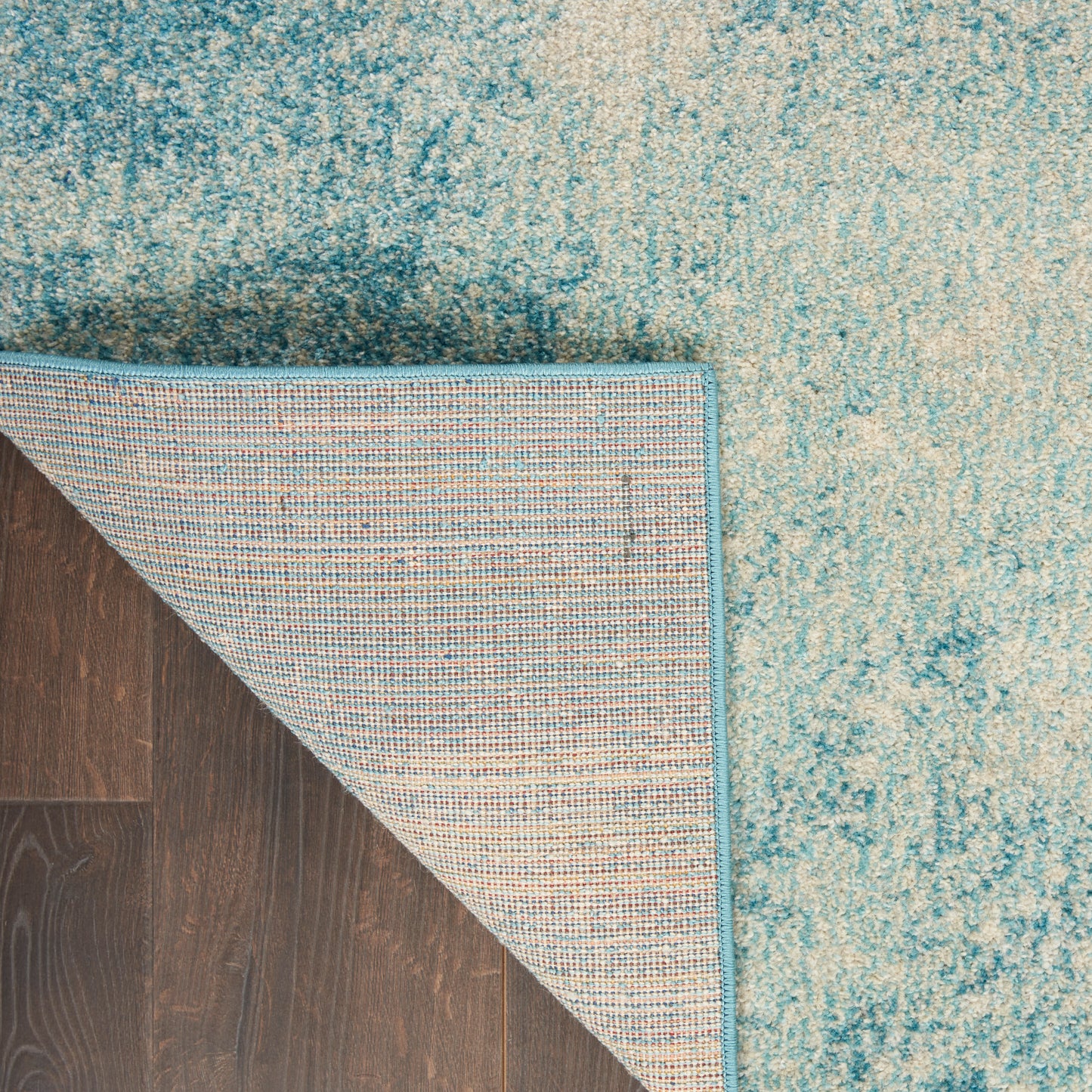 Nourison Passion 9' x 12' Navy Light Blue Modern Indoor Rug
