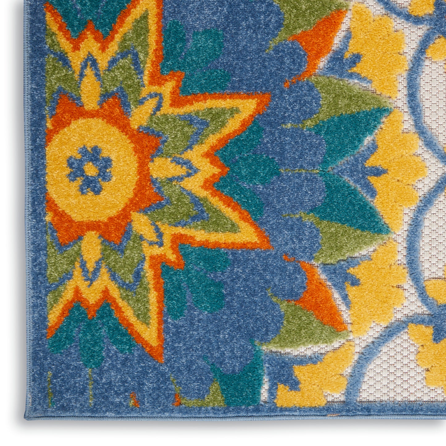 Nourison Aloha 3'6" x 5'6" Multicolor Transitional Rug