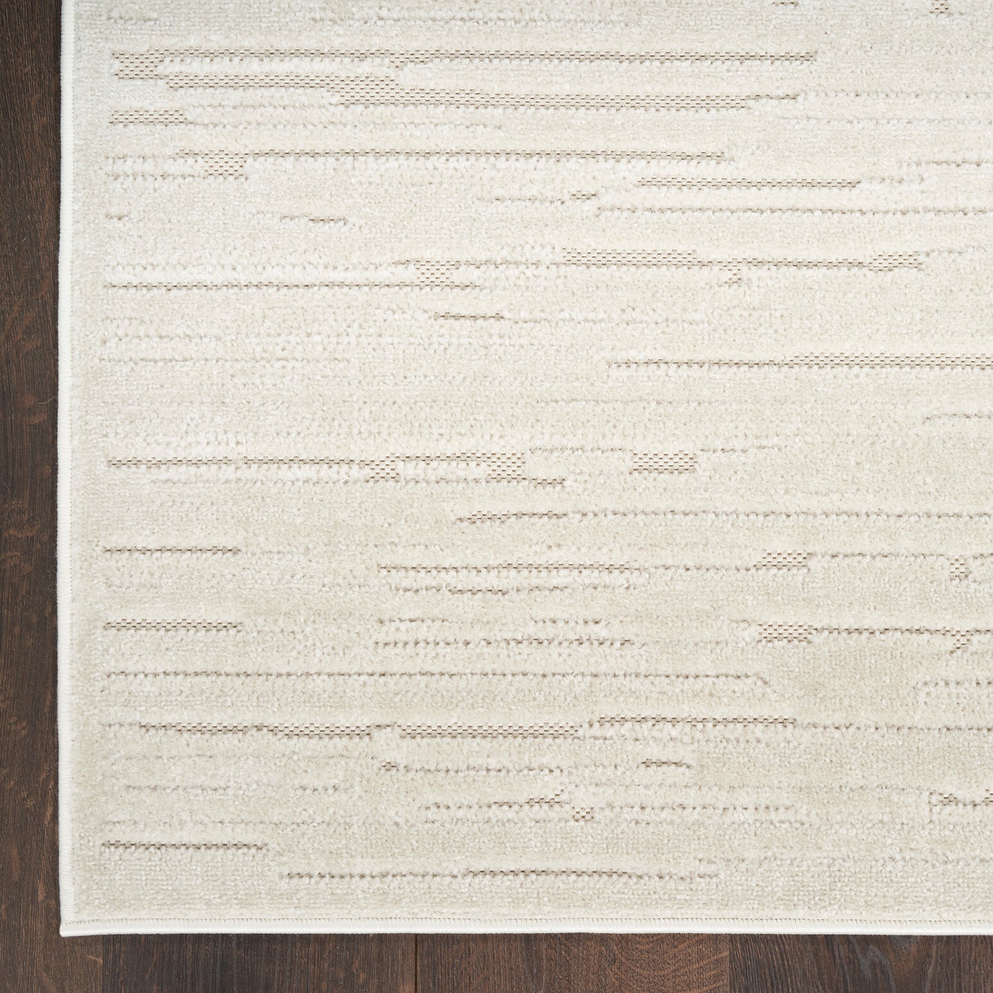 Nourison Care Free 9'2" x 12' Beige Modern Indoor Rug