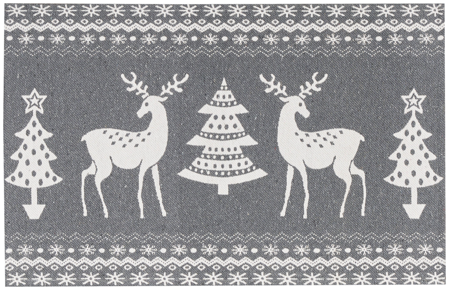 Nourison Tybee 2' x 3' Grey Ivory Seasonal Indoor Rug