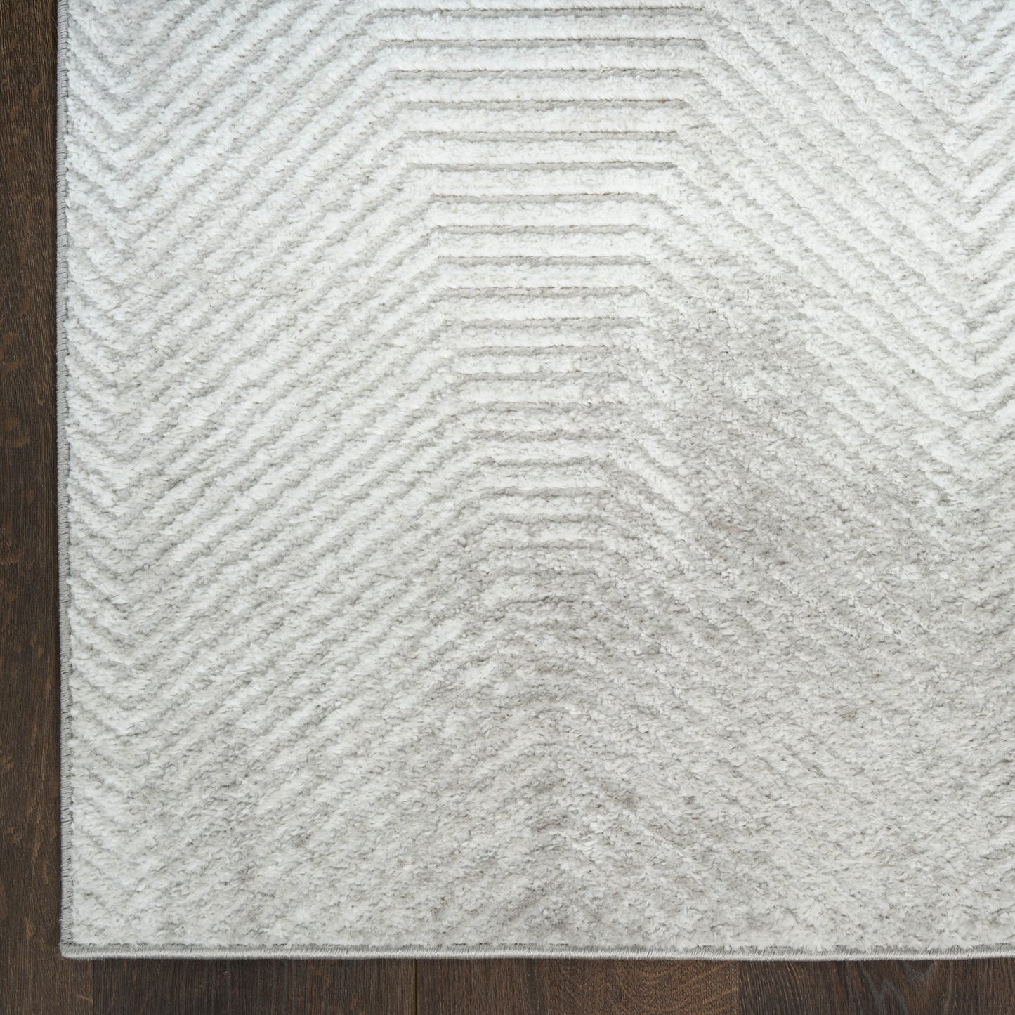 Nourison Dekor 2' x 4' Grey Vintage Indoor Rug
