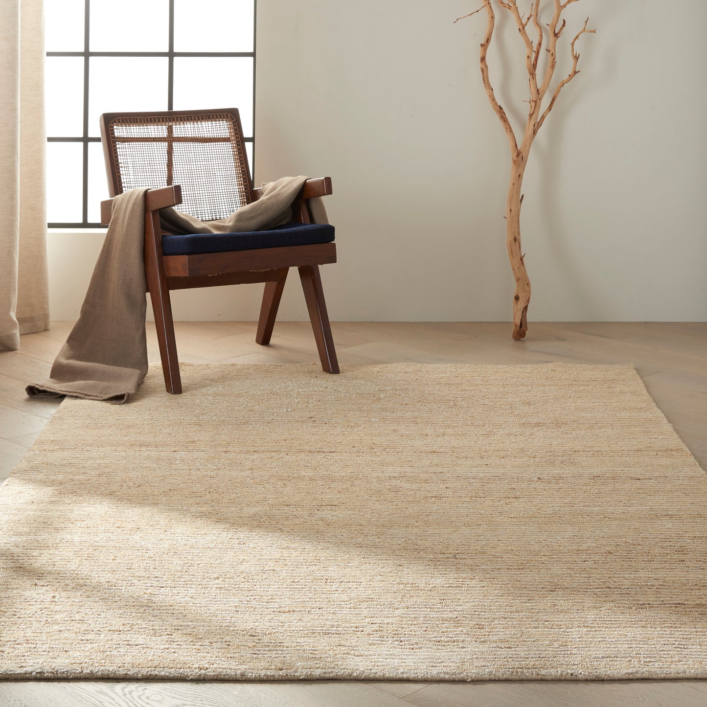 Calvin Klein Home Mesa 5'6" x 7'5" Gypsum Modern Indoor Rug