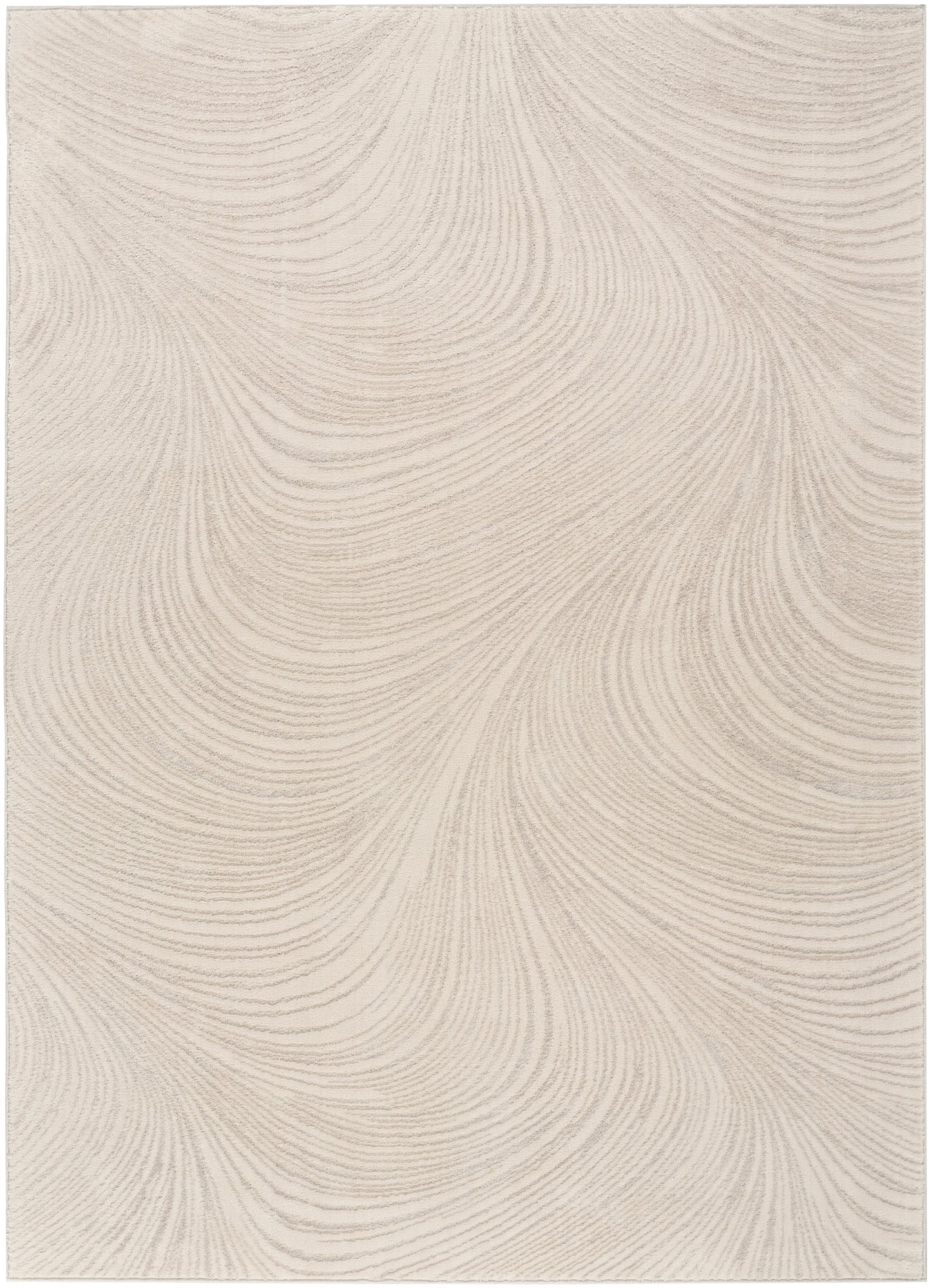 DKNY Central Park West 5'3" x 7'3" Beige Modern Indoor Rug