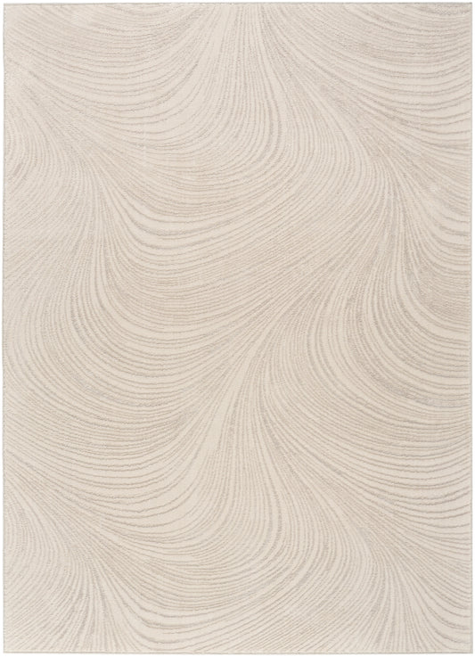 DKNY Central Park West 5'3" x 7'3" Beige Modern Indoor Rug