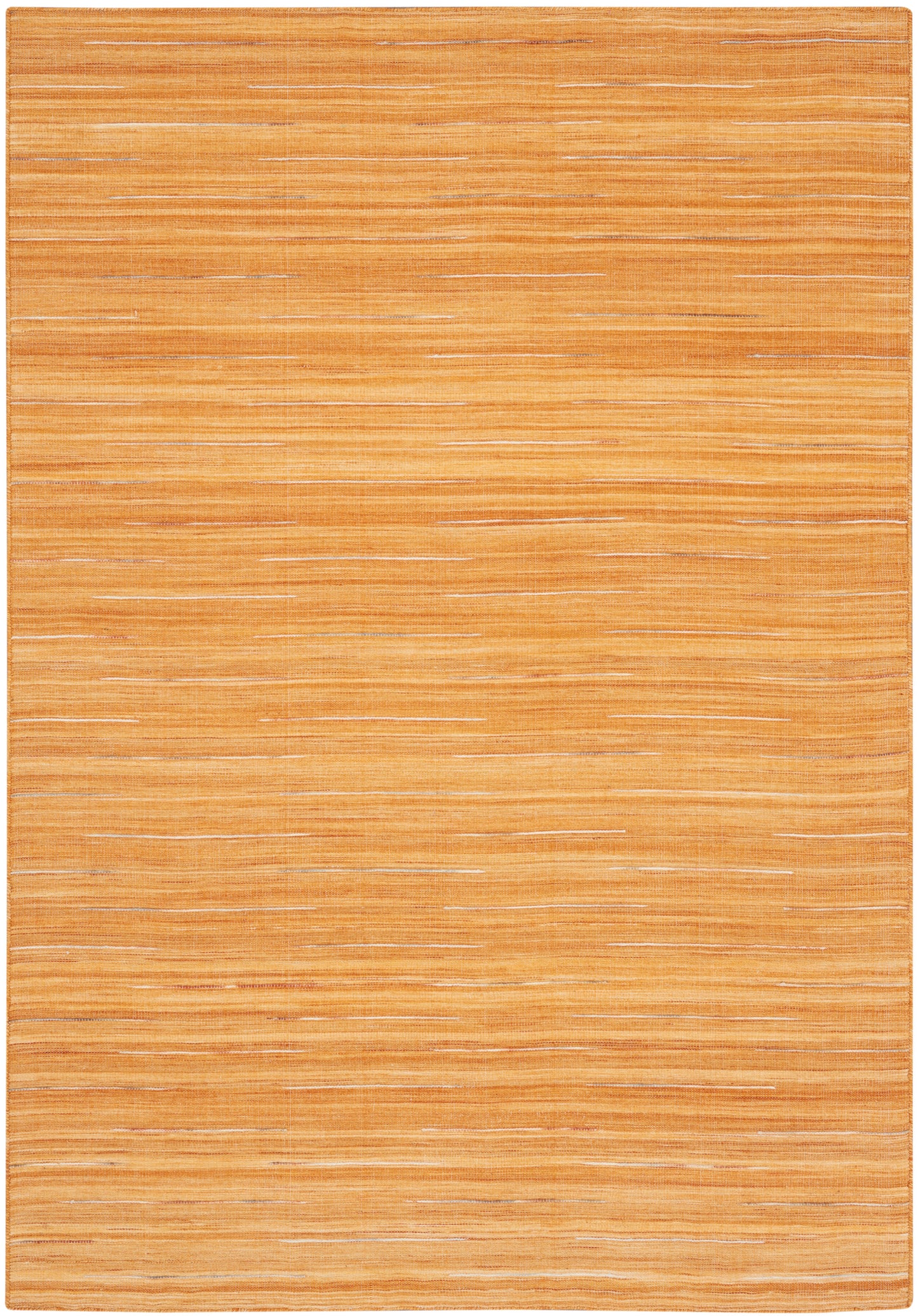 Nourison Interweave 5'3" x 7'3" Orange Modern Indoor Rug