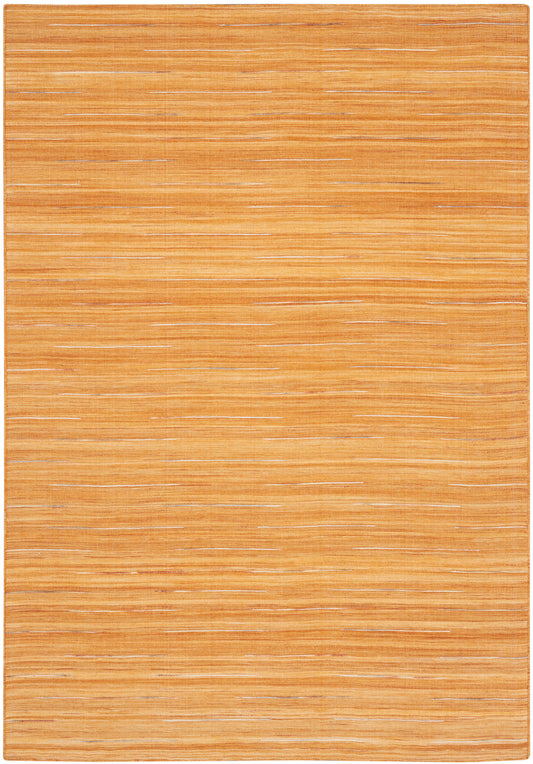Nourison Interweave 5'3" x 7'3" Orange Modern Indoor Rug