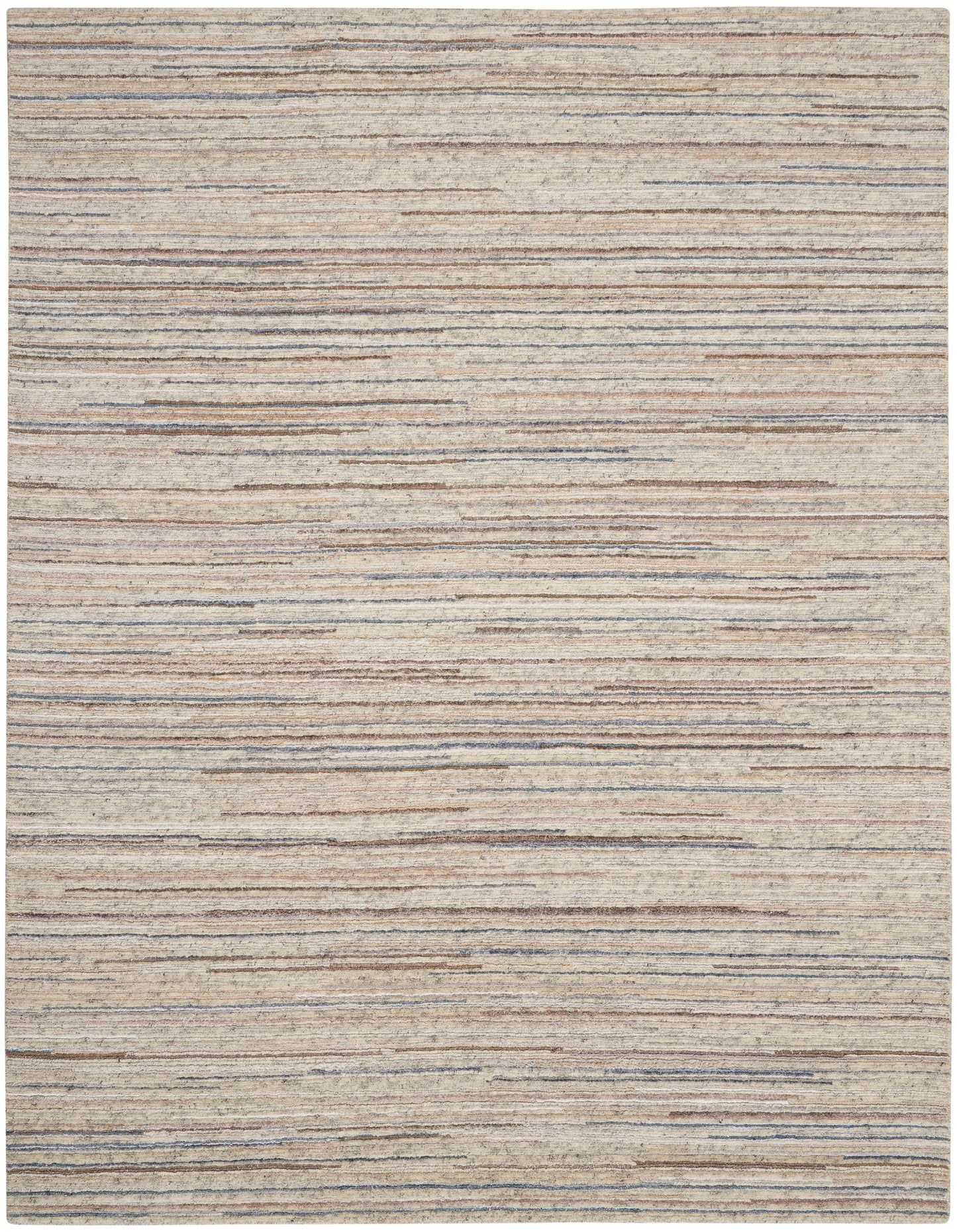 Nourison Plateau 7'9" x 9'9" Ivory Modern Indoor Rug