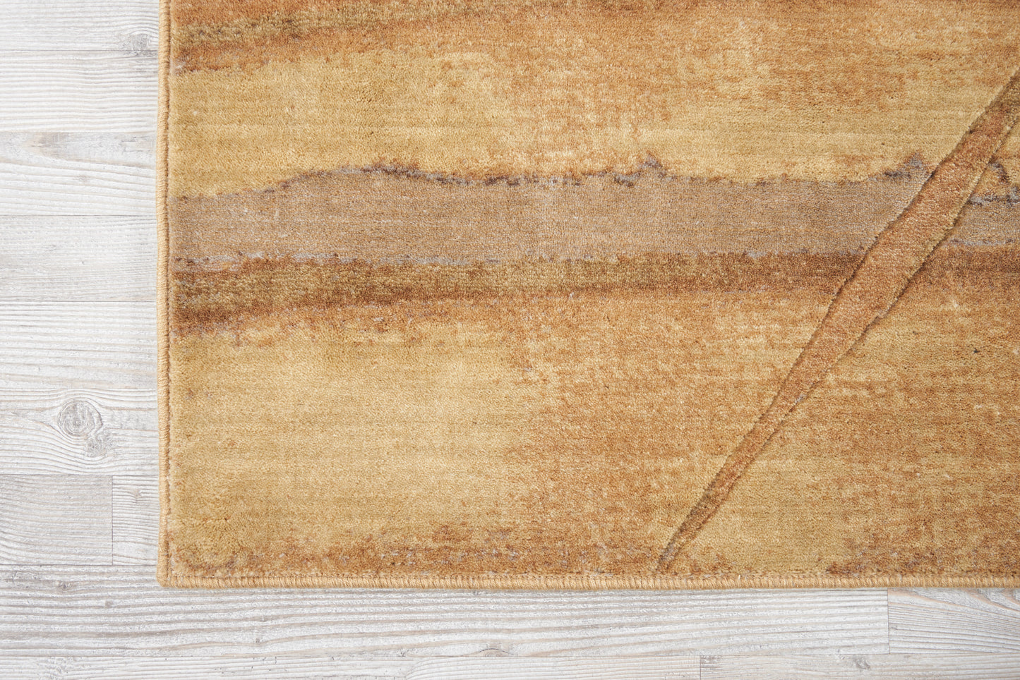 Nourison Somerset 6'7" x 9'7" Beige Farmhouse Indoor Rug