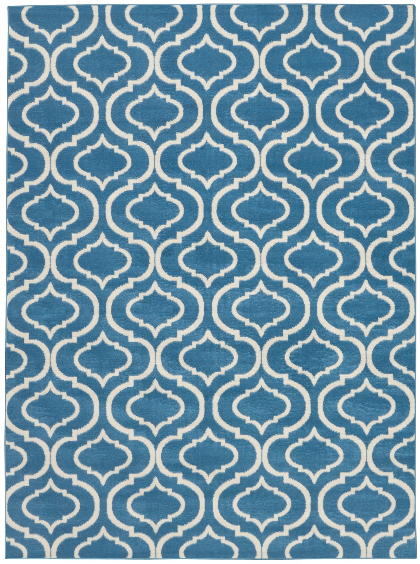 Nourison Jubilant 4' x 6' Blue Contemporary Indoor Rug