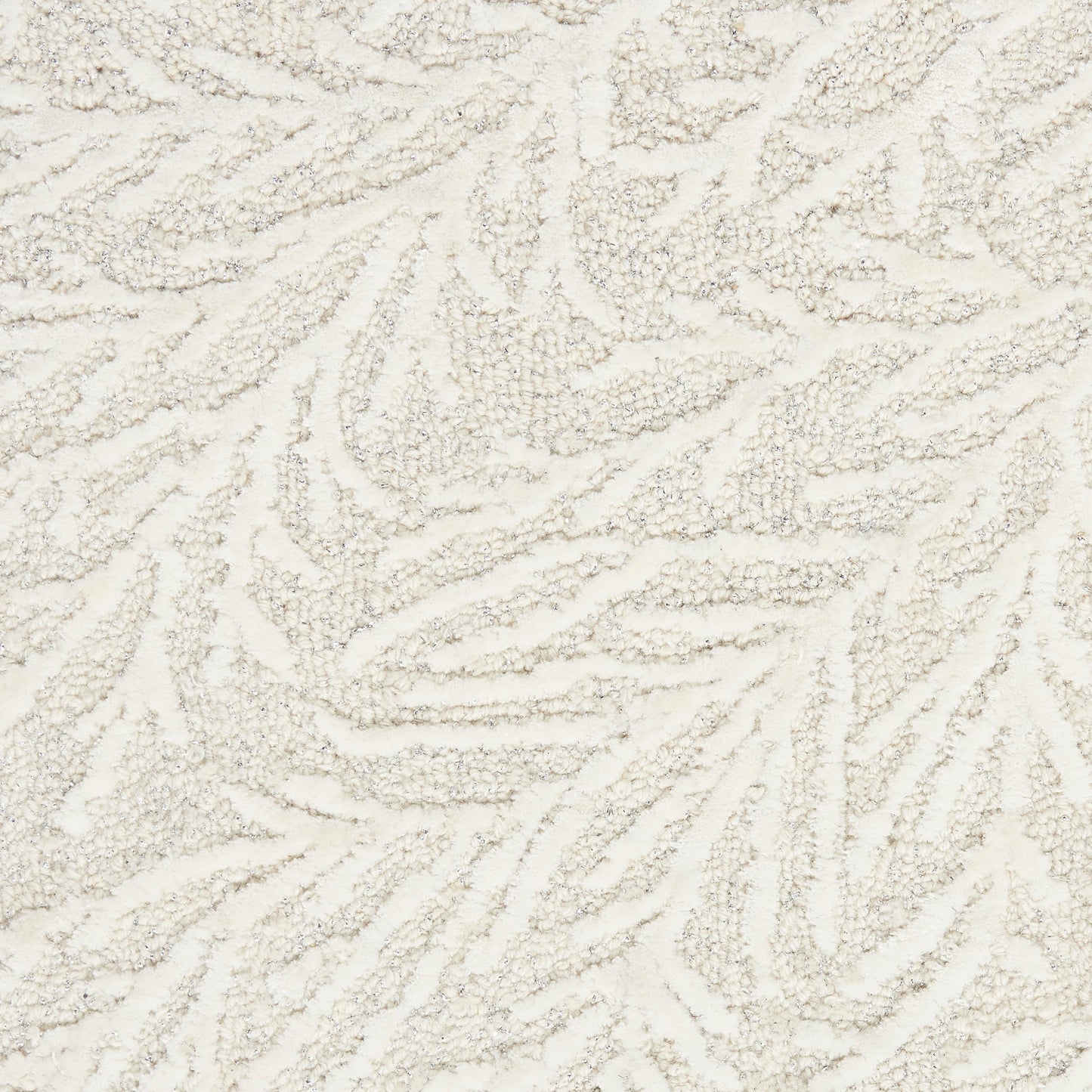 Michael Amini Ma30 Star 9'9" x 13'9" Ivory Modern Indoor Rug