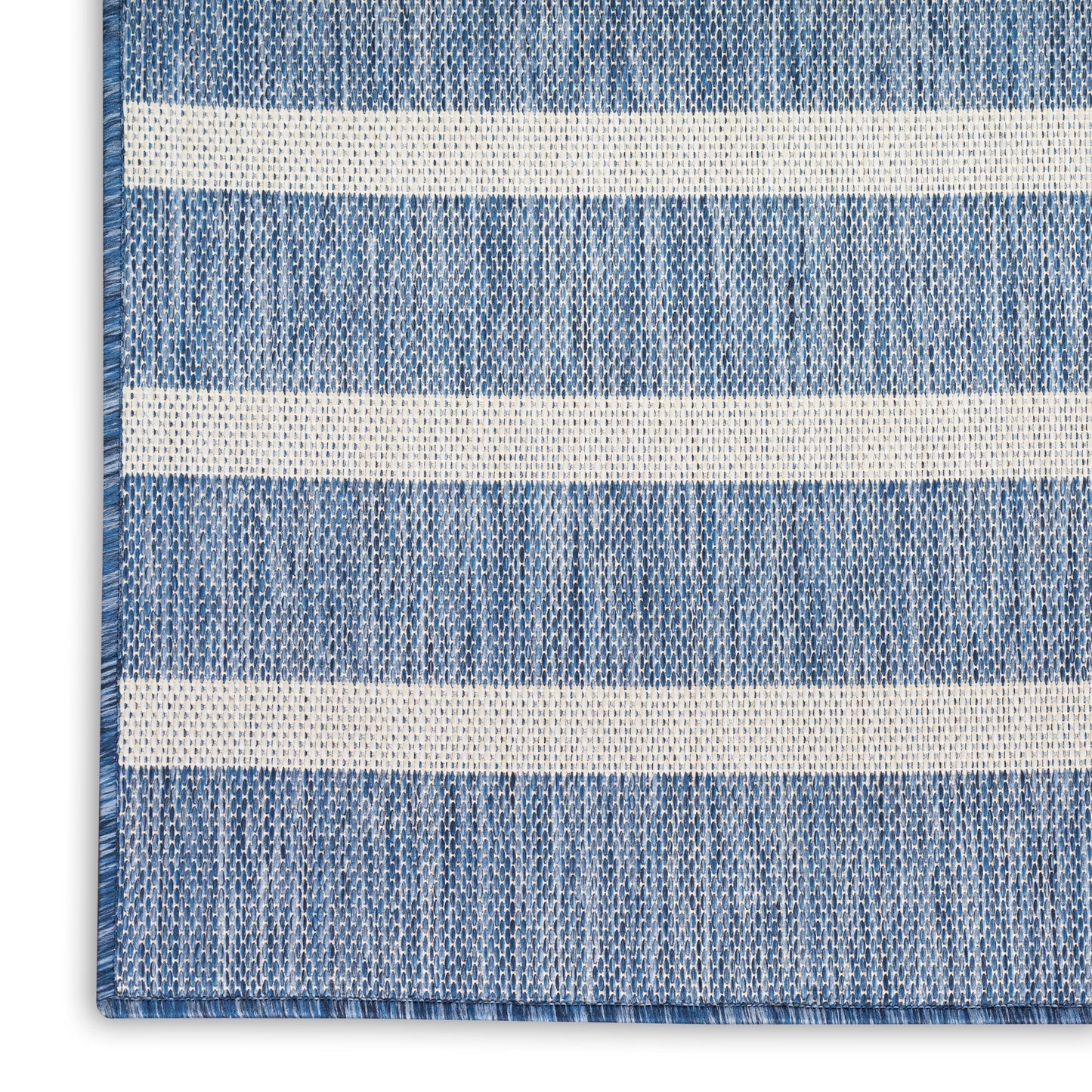 Nourison Positano 8' x 10' Navy Ivory Modern Rug
