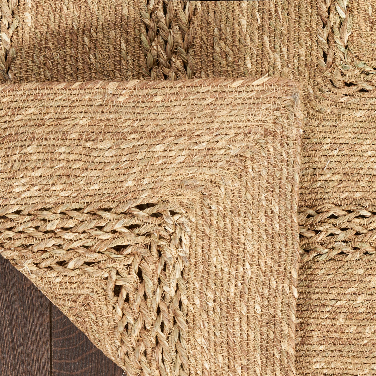 Nourison Natural Seagrass 2'3" x 10' Natural Outdoor Rug