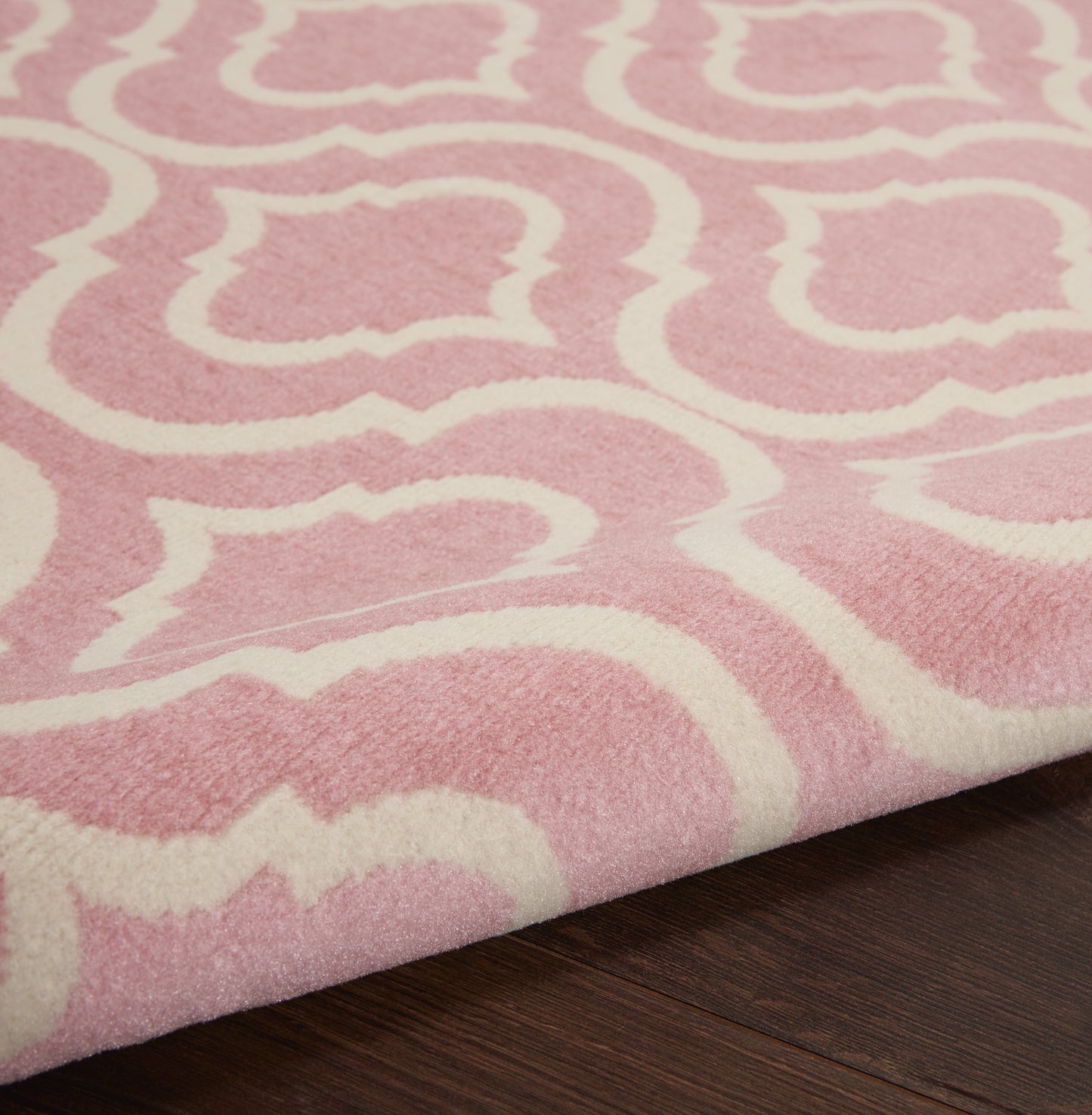 Nourison Jubilant 8'6" x 12' Pink Contemporary Indoor Rug