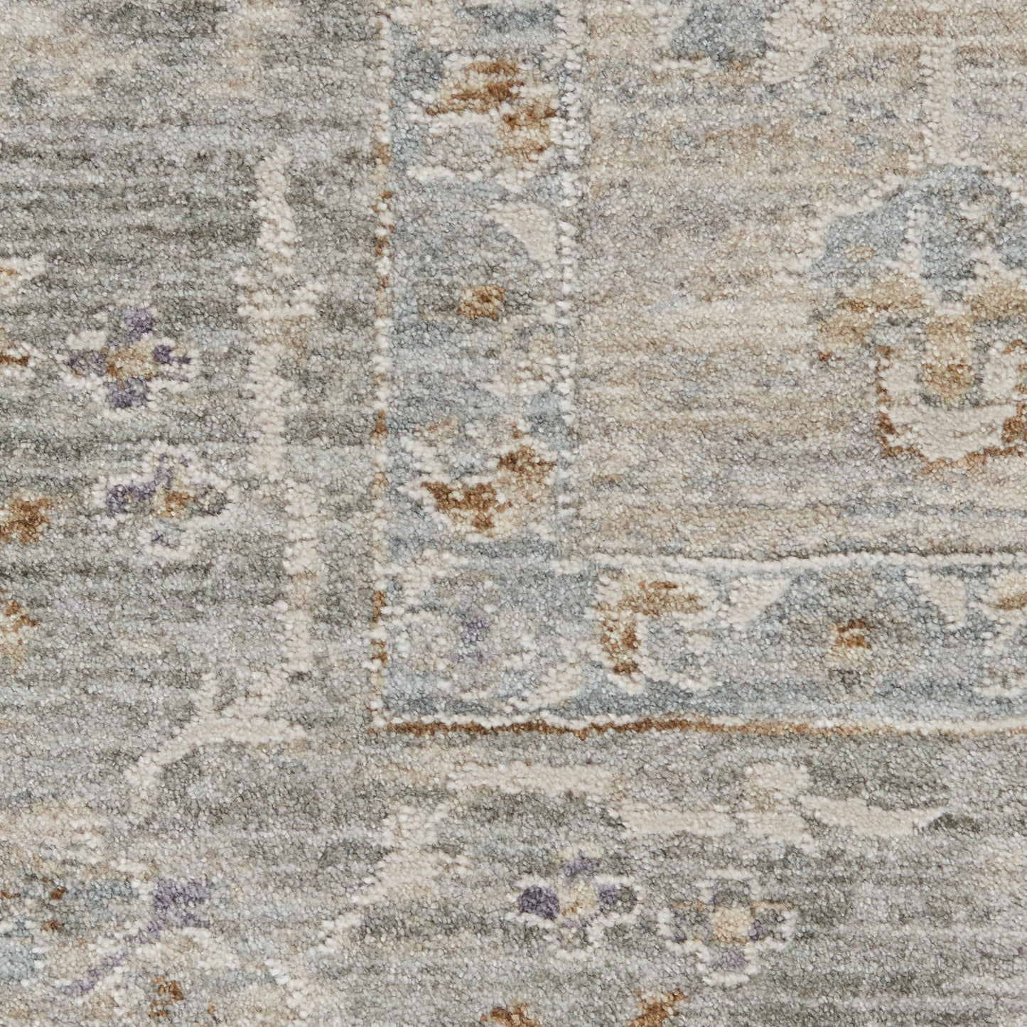 Nourison Infinite 9'3" x 12'7" Lt Grey Vintage Indoor Rug
