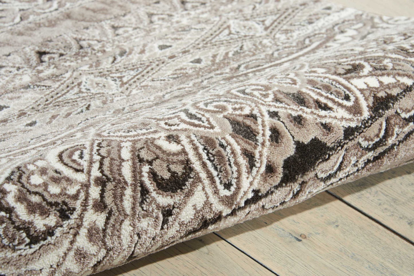 Nourison Karma 9'3" x 12'9" Beige Vintage Indoor Rug