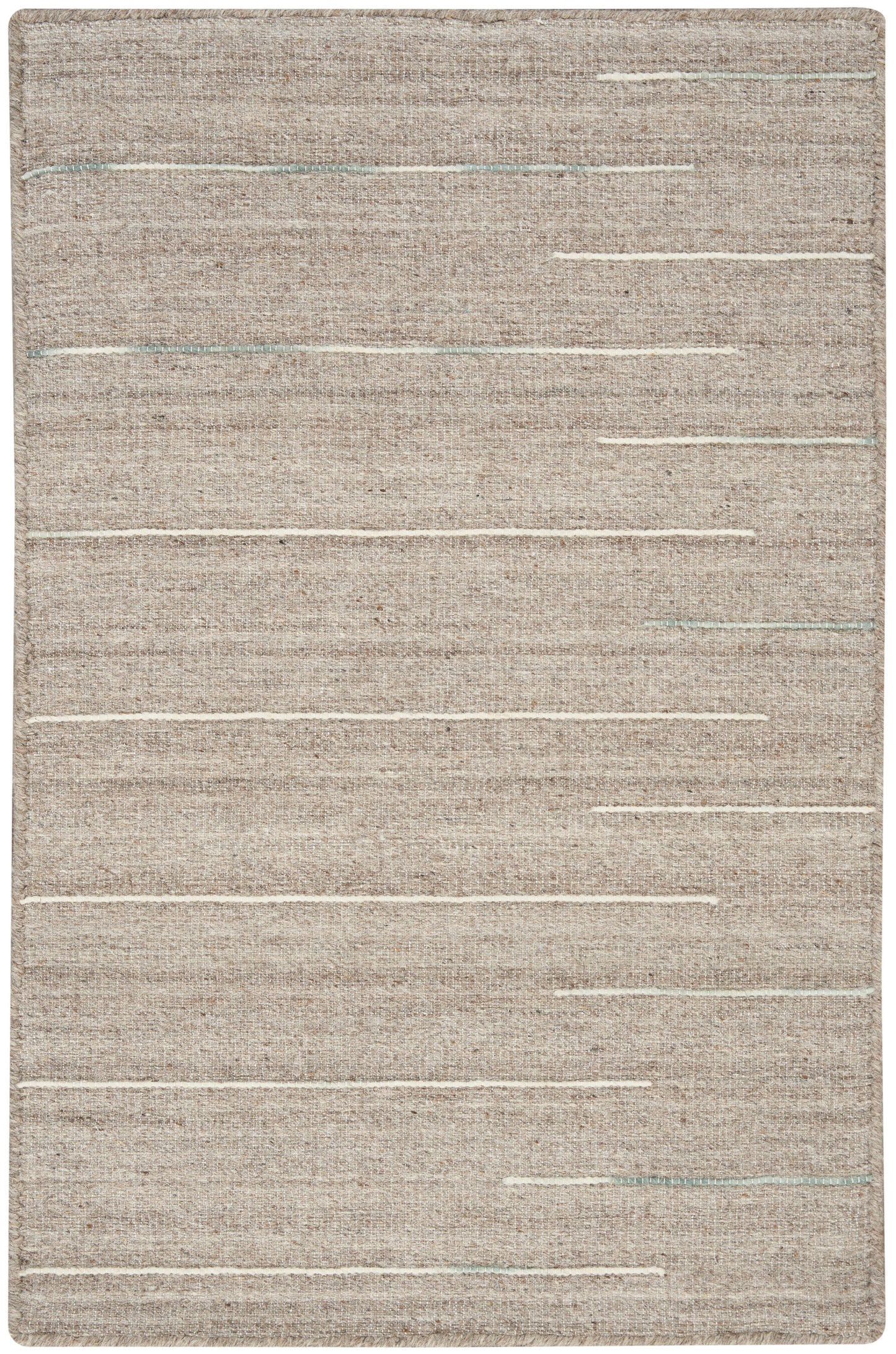 Nourison Interweave 2' x 3' Grey Modern Indoor Rug