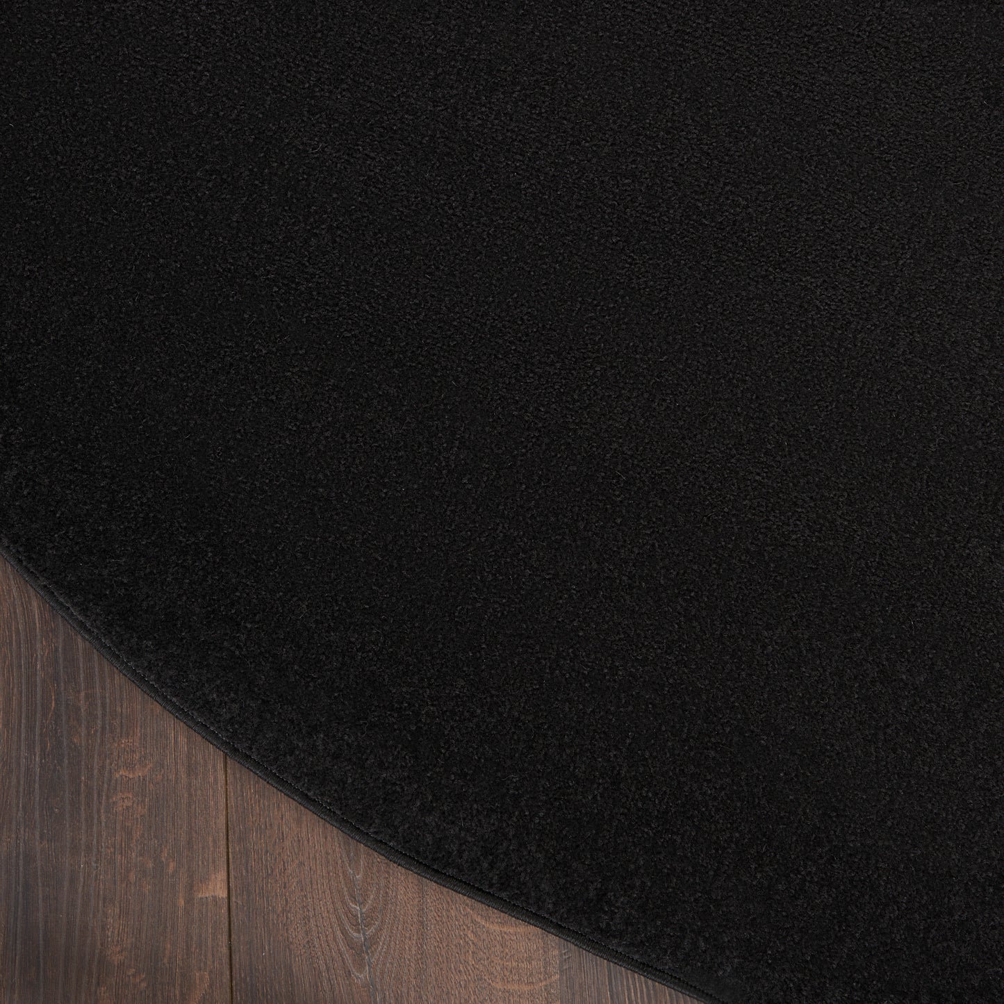 Nourison Nourison Essentials 10' x Round Black Outdoor Rug
