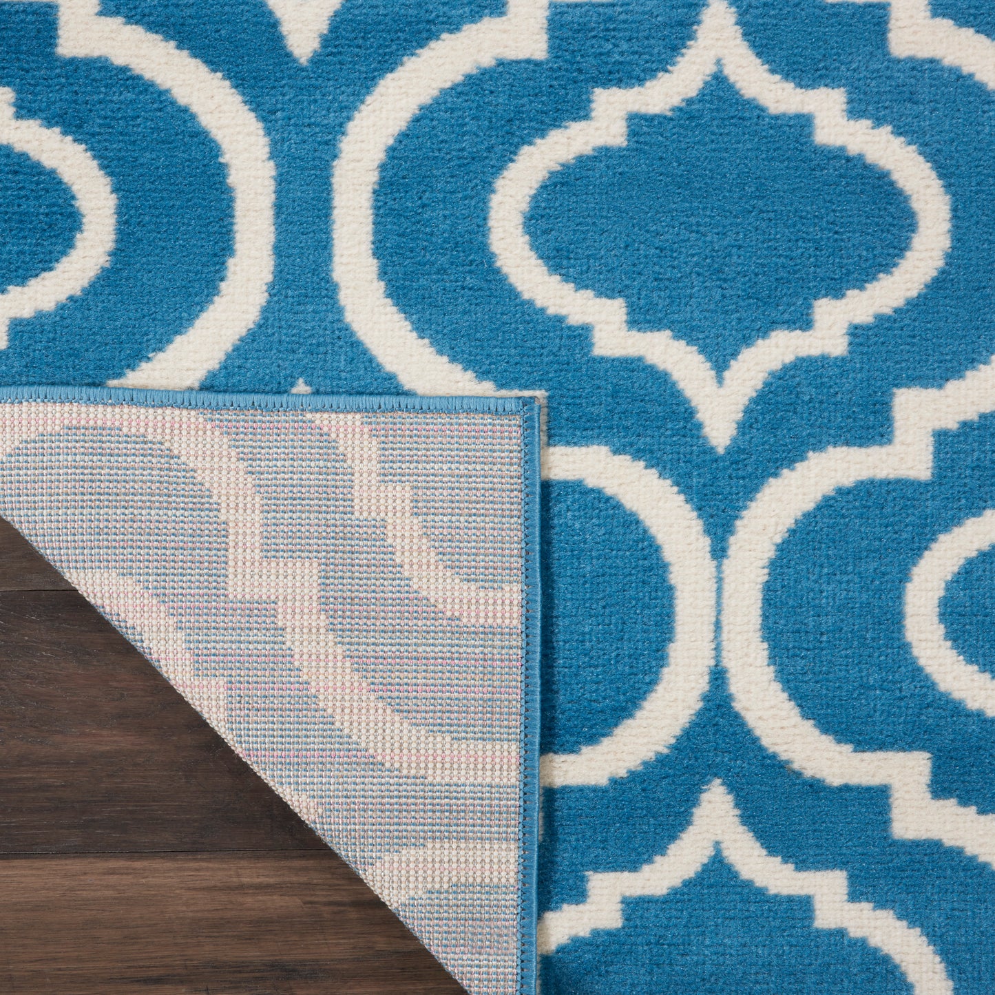 Nourison Jubilant 7'10" x 9'10" Blue Contemporary Indoor Rug