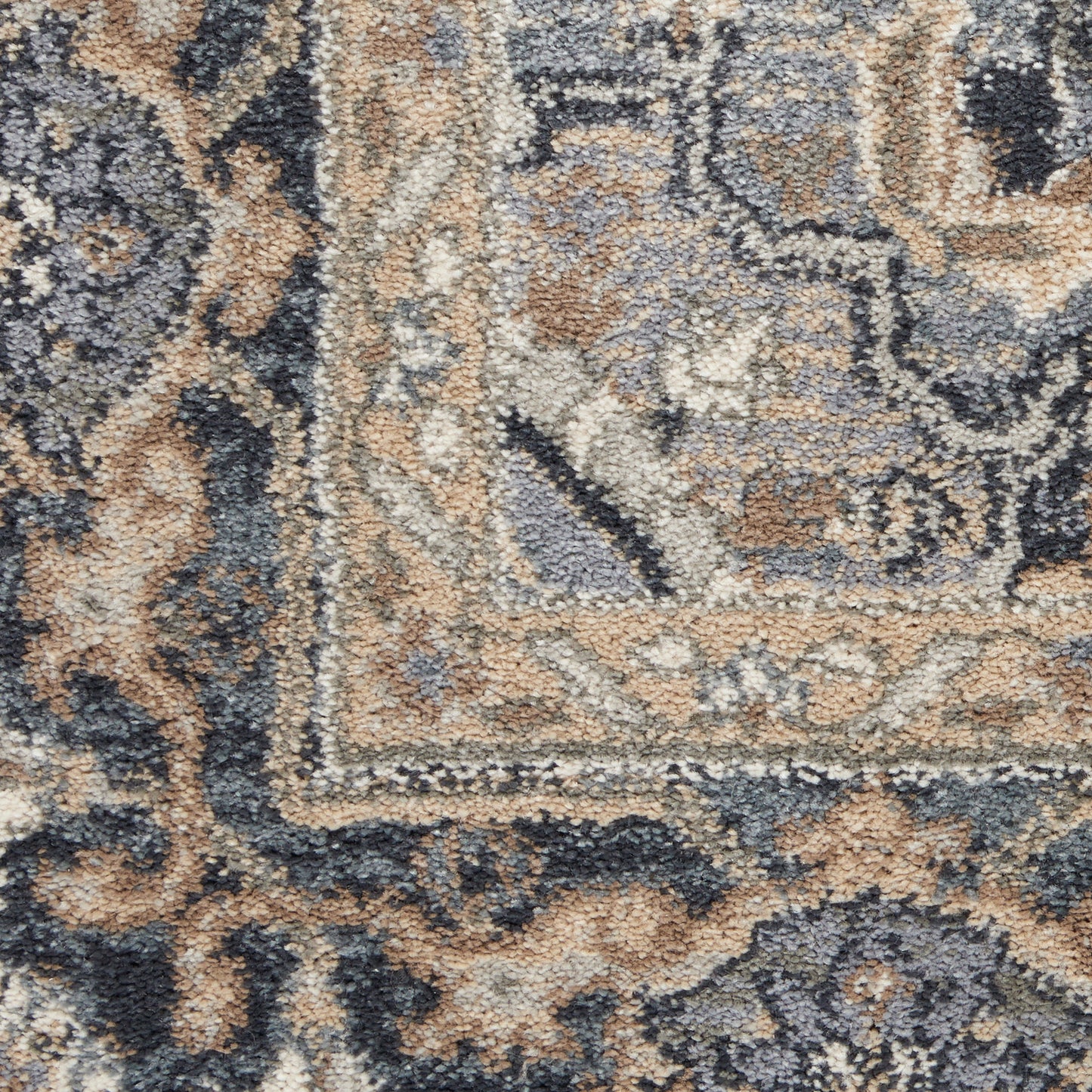 Nourison Moroccan Celebration 3'10" x 5'10" Navy Vintage Indoor Rug