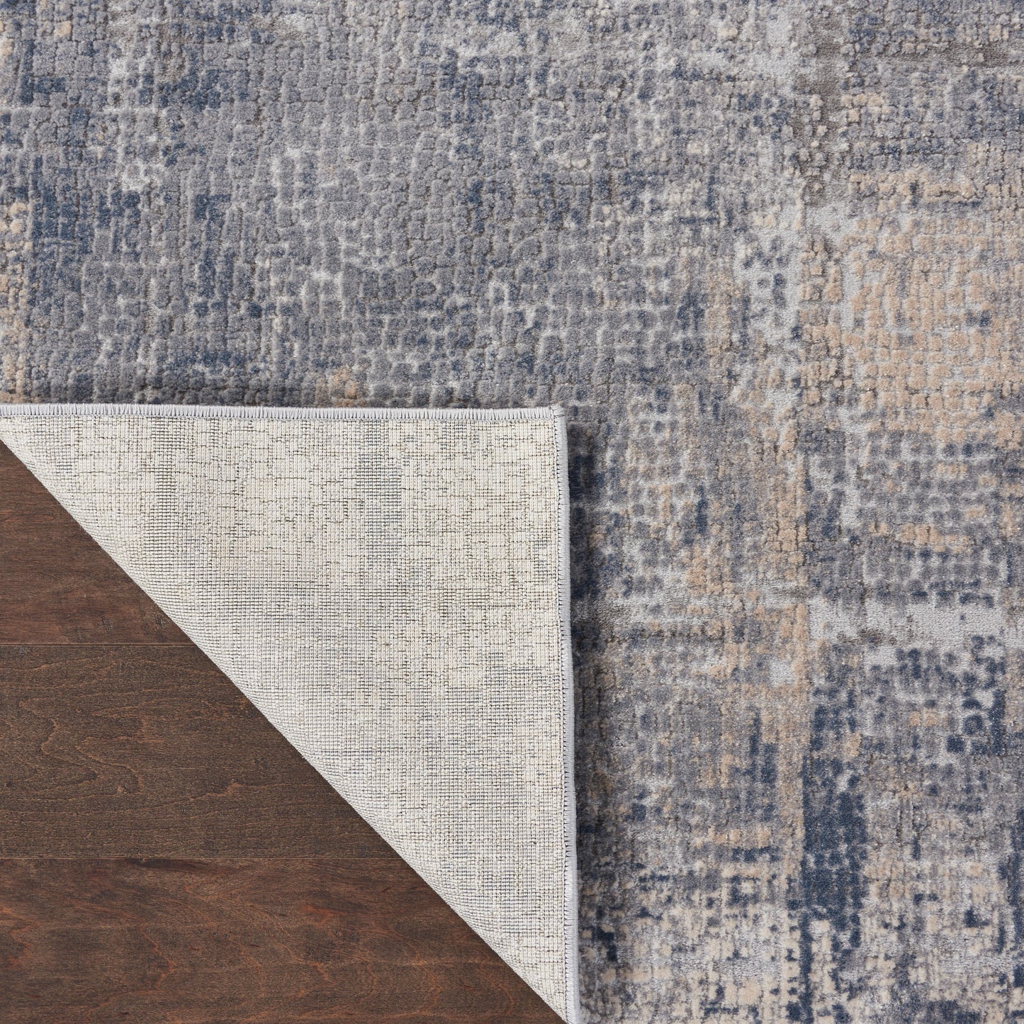 Nourison Rustic Textures 6' x 9' Grey Beige Rustic Indoor Rug