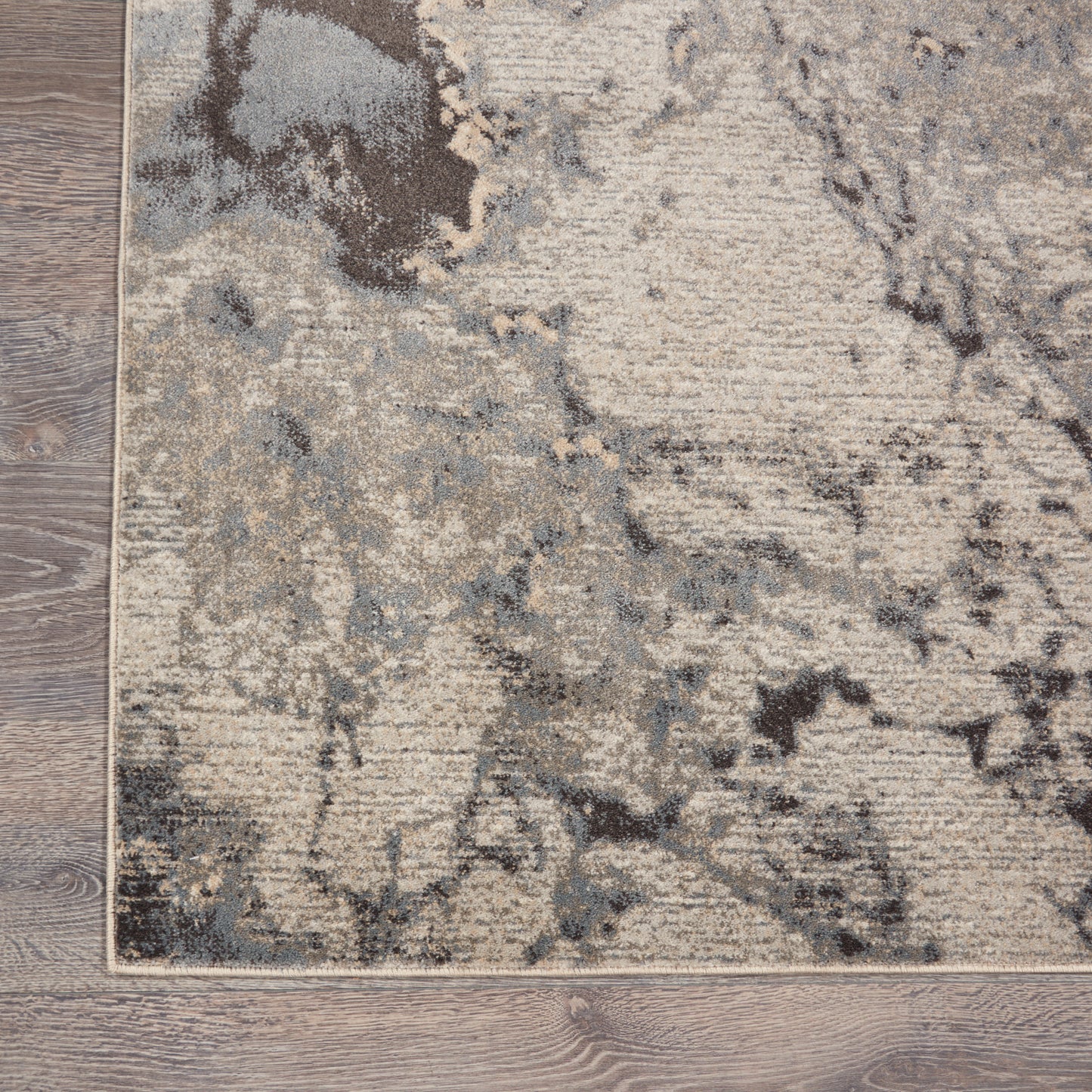 Nourison Maxell 10' x 14' Grey Modern Indoor Rug
