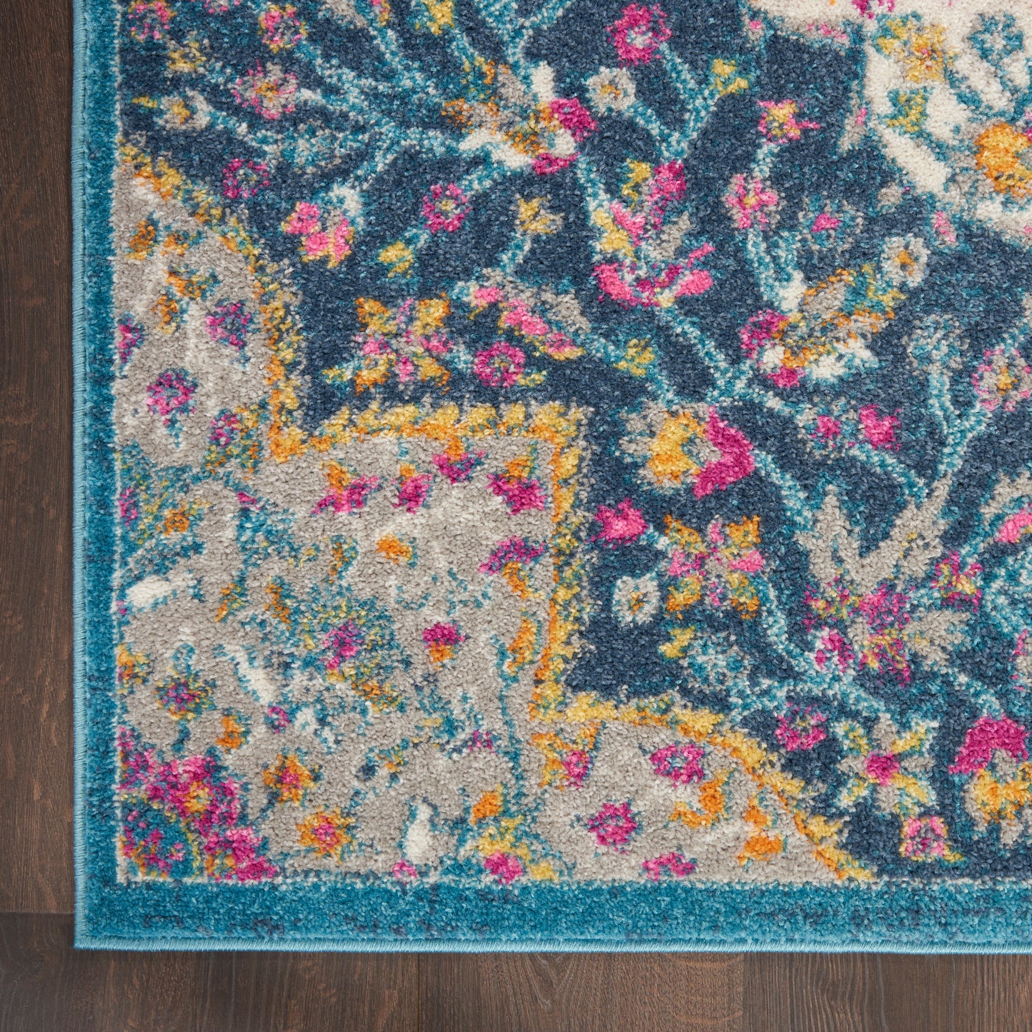 Nourison Passion 2'2" x 7'6" Multicolor Farmhouse Indoor Rug