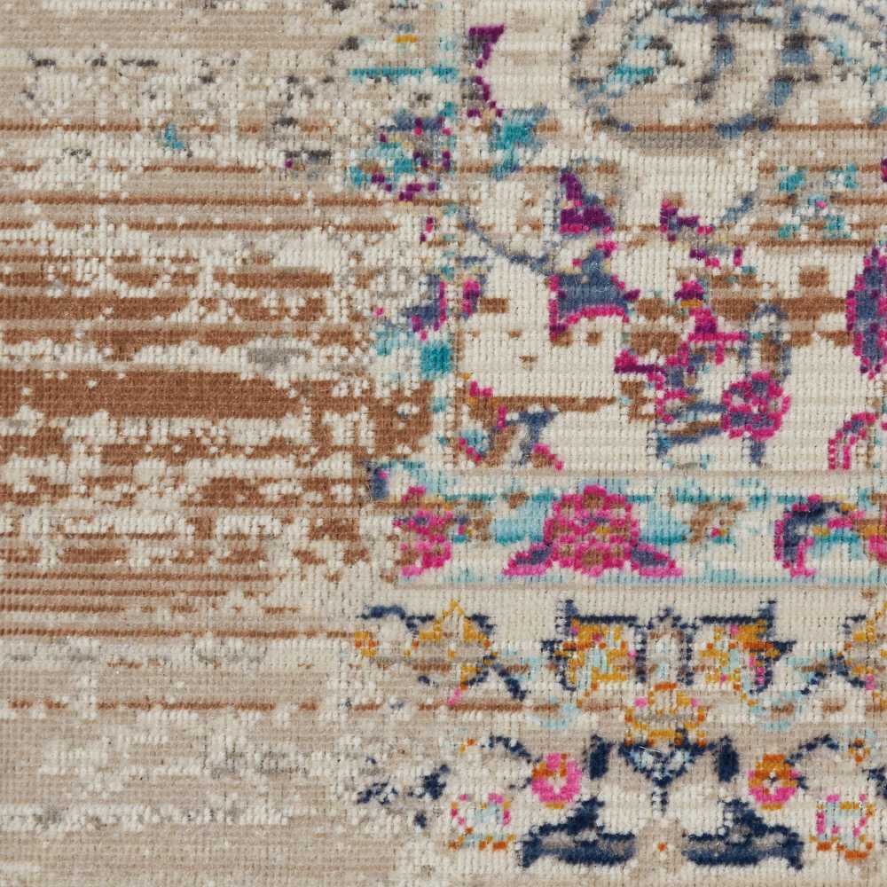 Nourison Vintage Kashan 2' x 6' Ivory Vintage Indoor Rug