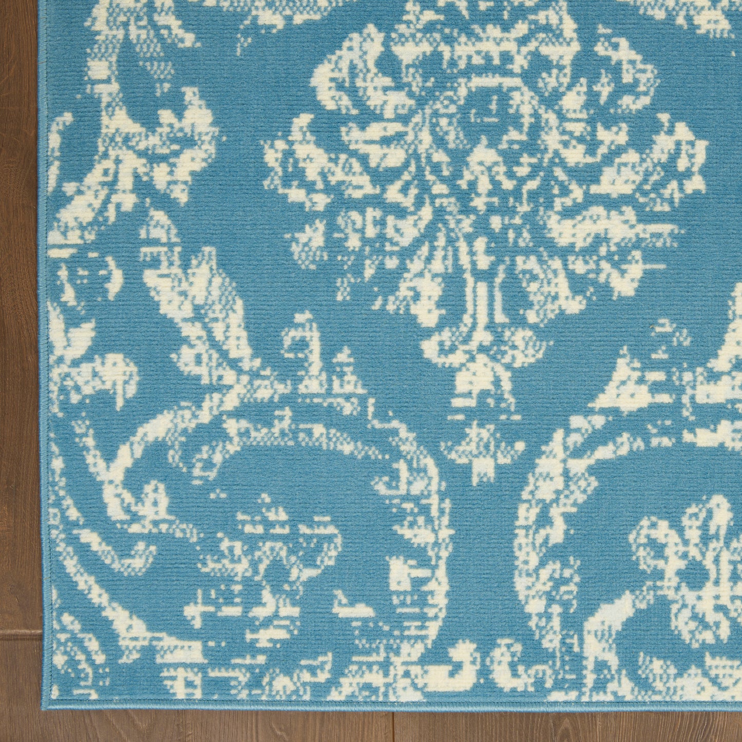 Nourison Jubilant 4' x 6' Blue Vintage Indoor Rug