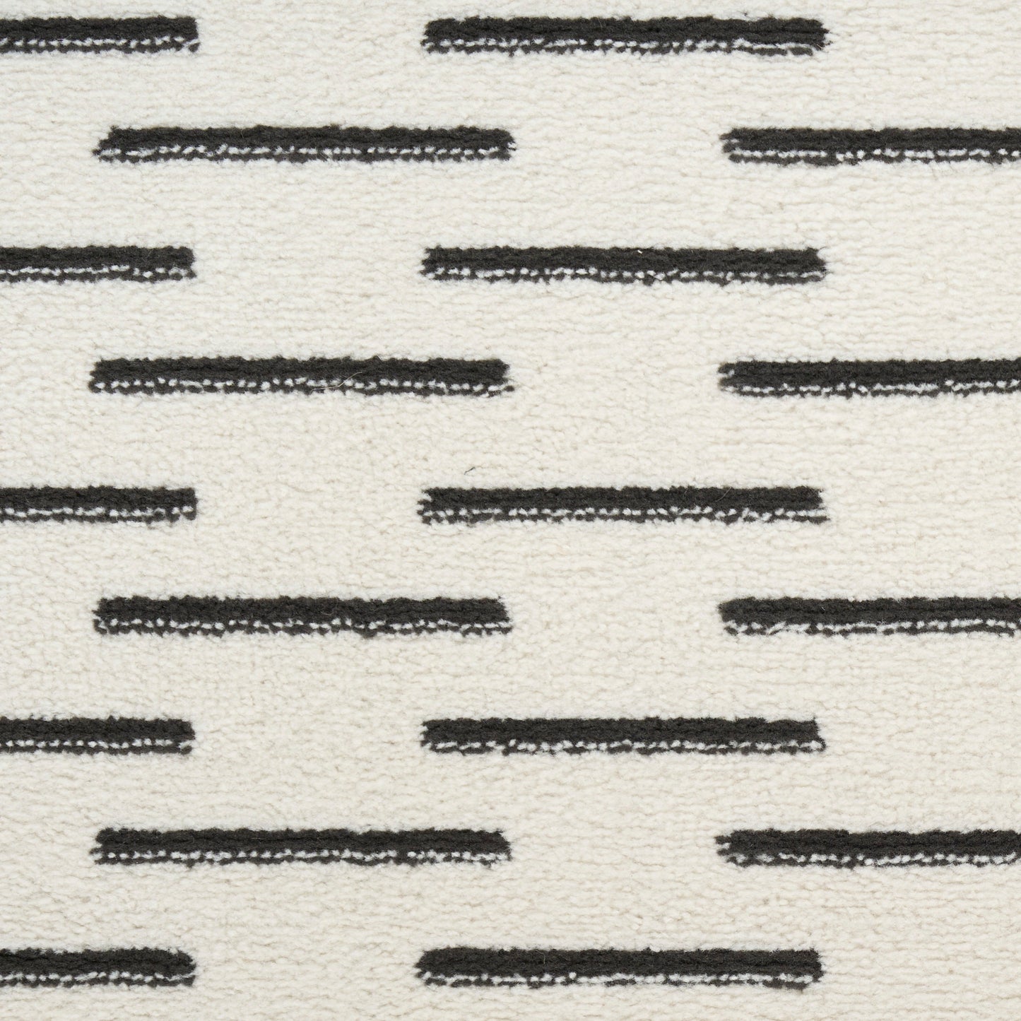 Nourison Nordic 4' x 6' Ivory Black Scandinavian Indoor Rug