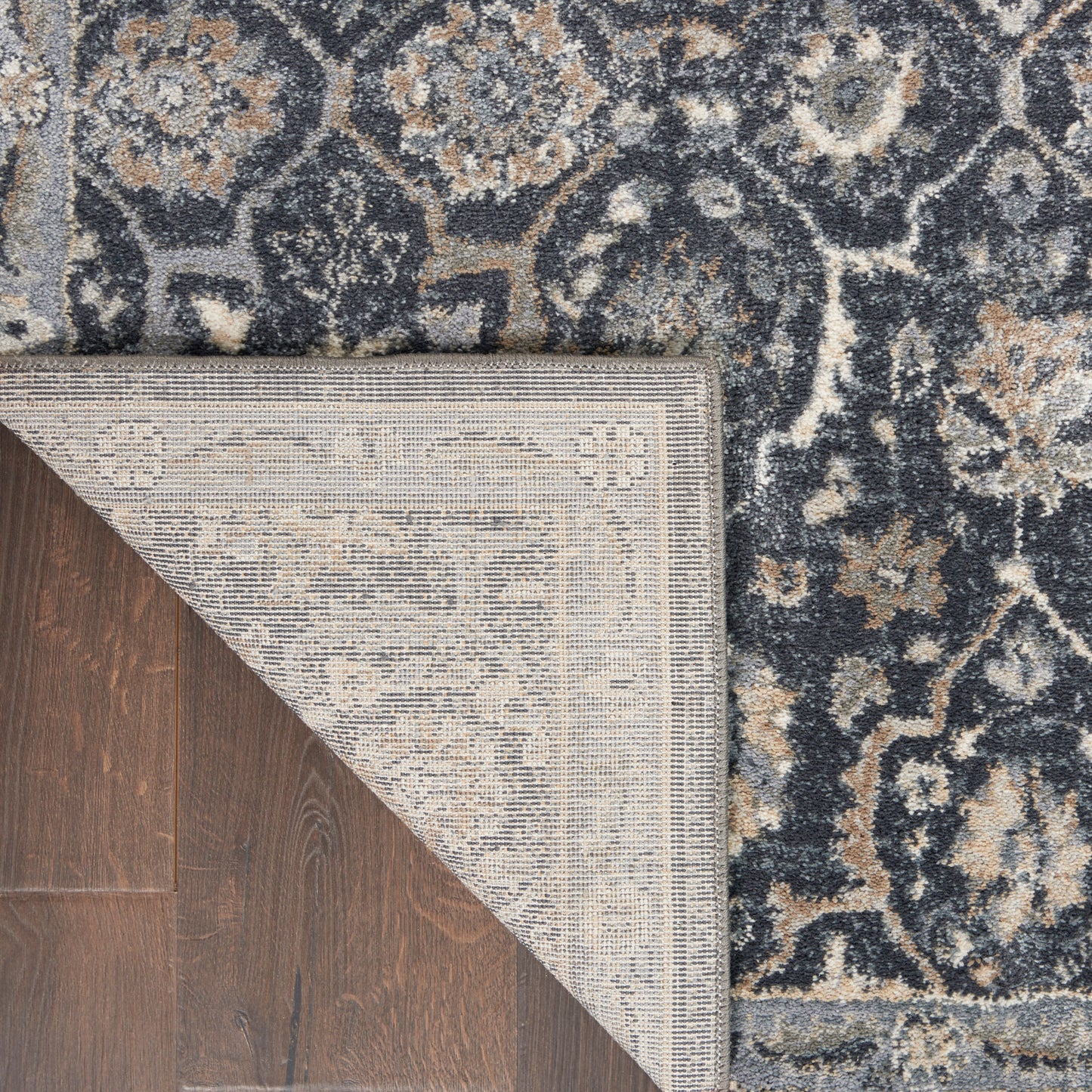 Nourison Moroccan Celebration 5'3" x 7'3" Navy Vintage Indoor Rug