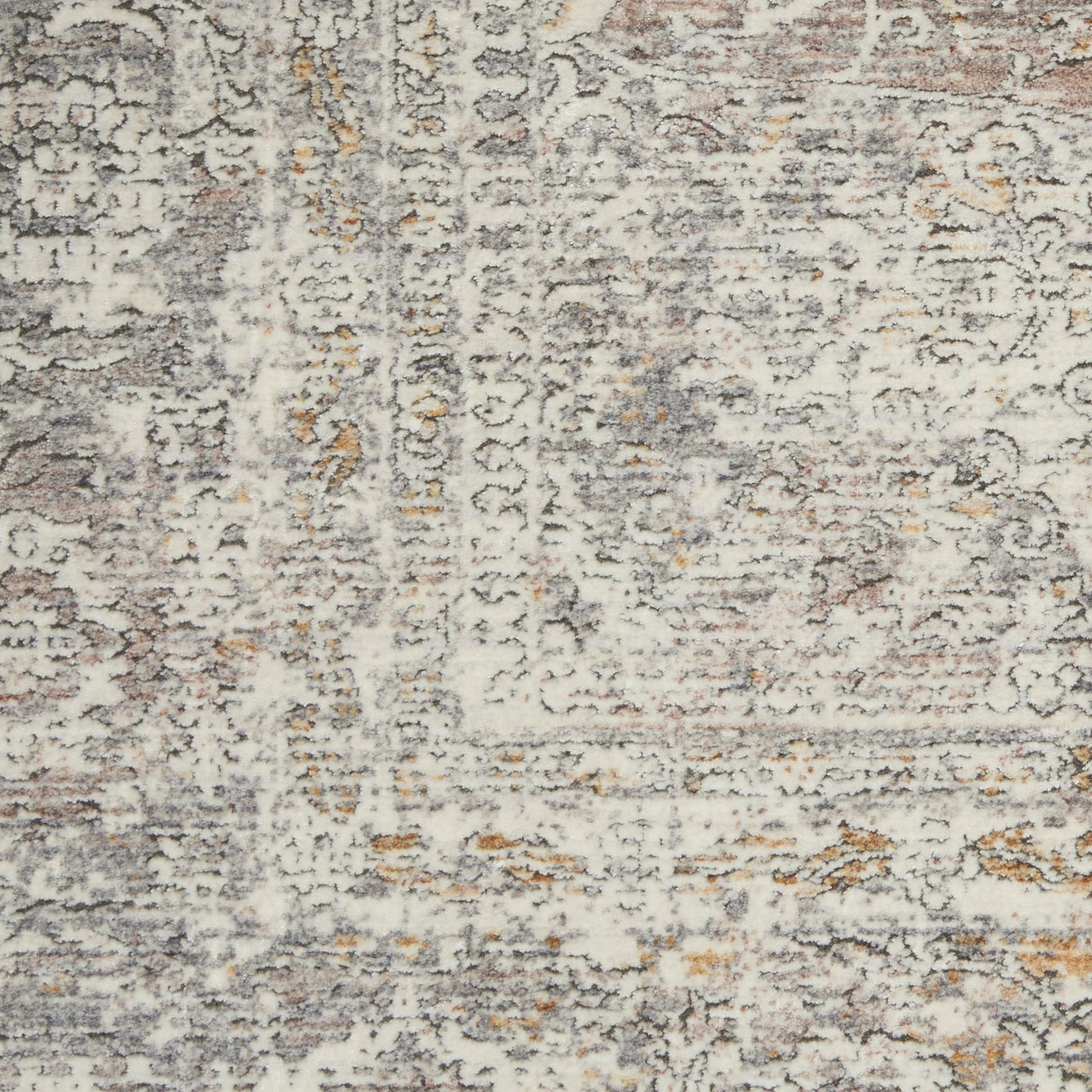 Nourison Starry Nights 8' x 10' Silver/Cream Vintage Indoor Rug