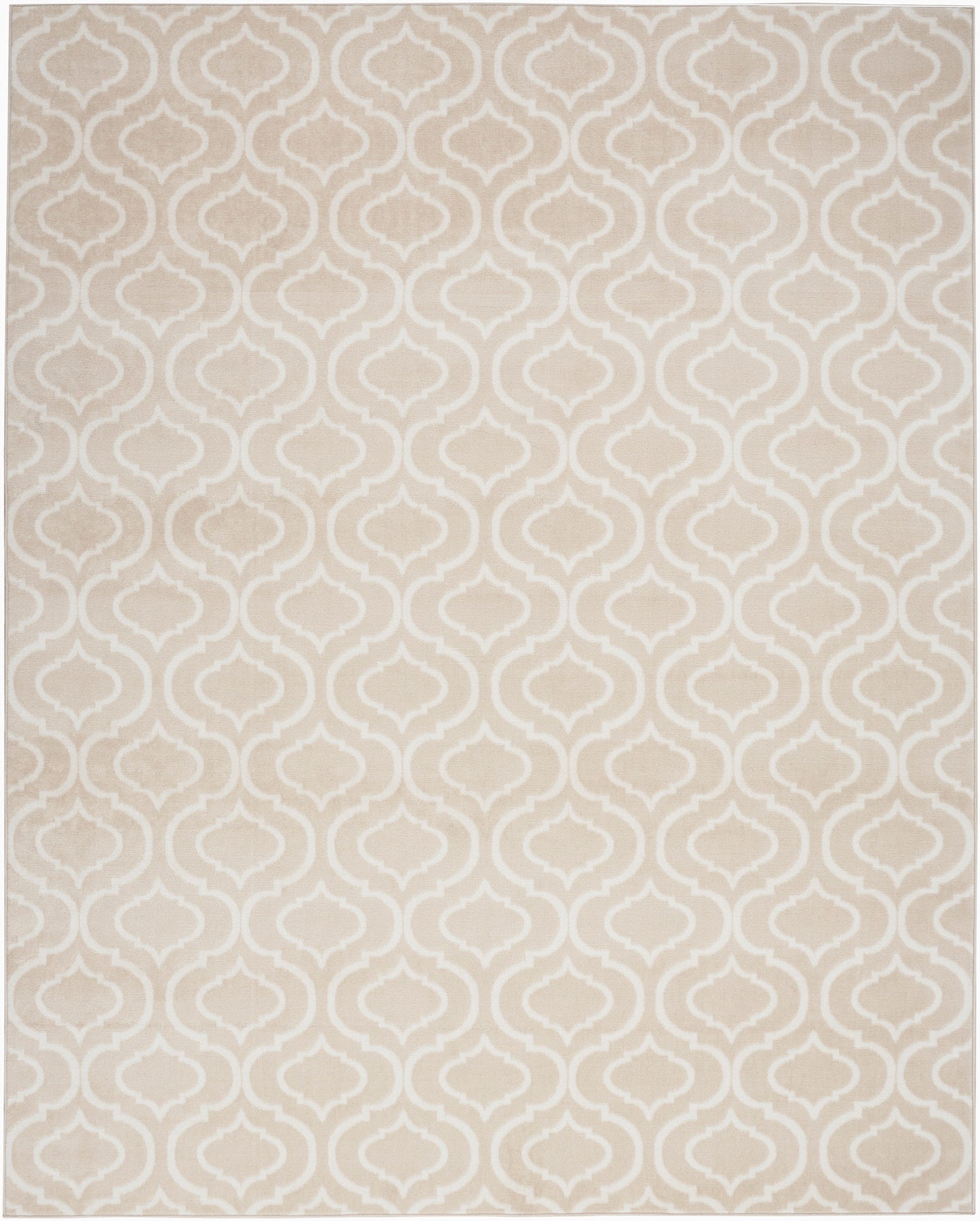 Nourison Jubilant 5'3" x 7'3" Beige Contemporary Indoor Rug