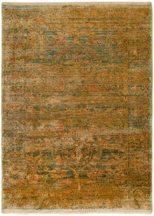 Nourison Luxurious 2' x 3' Olive Vintage Indoor Rug
