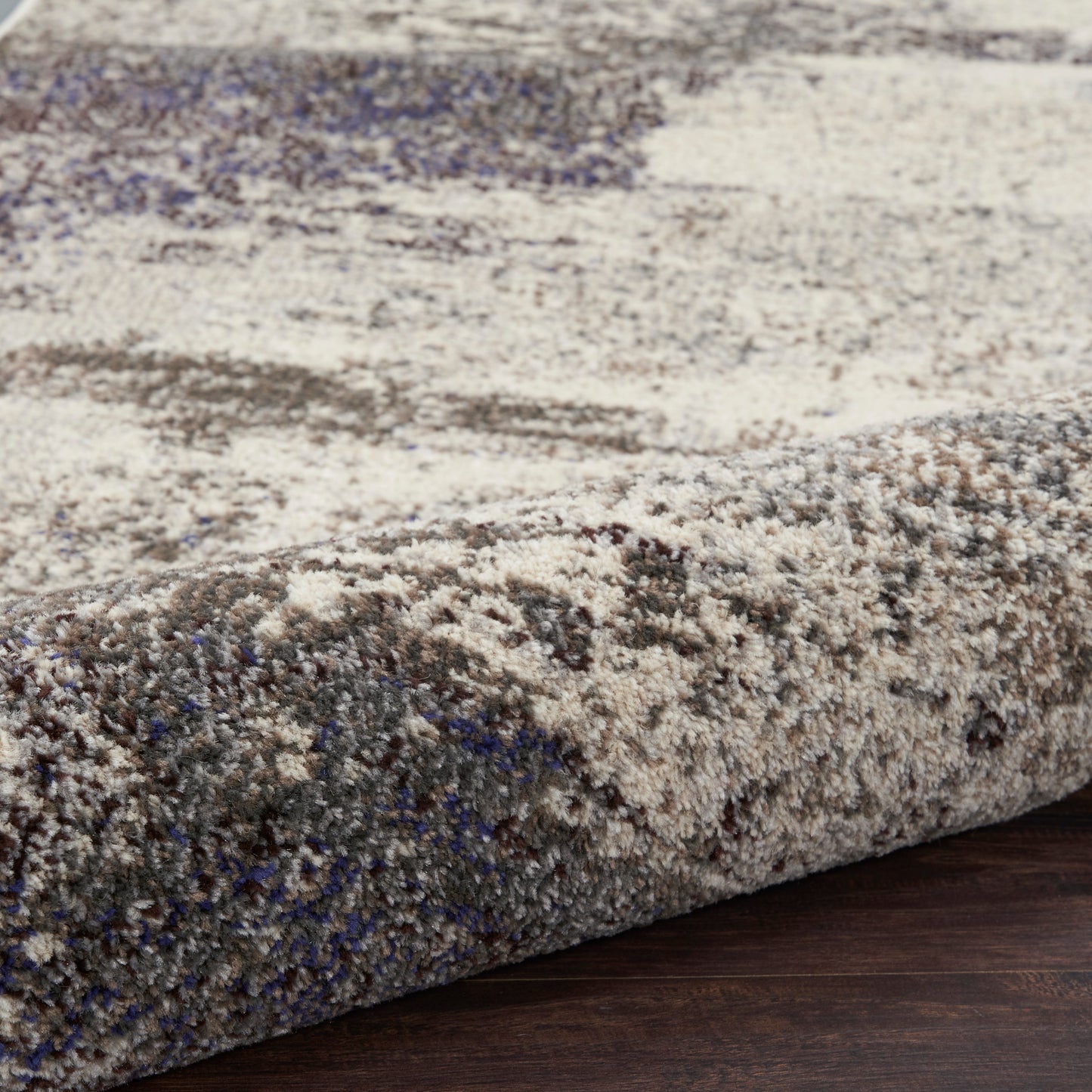 Nourison Celestial 7'10" x 10'6" Ivory/Grey Modern Indoor Rug