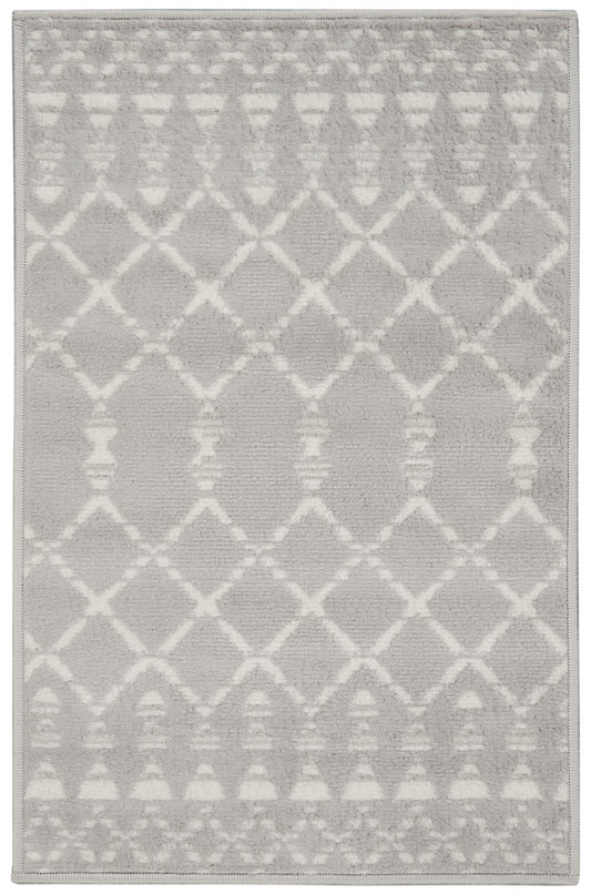 Nourison Whimsicle 2' x 3' Grey Bohemian Indoor Rug