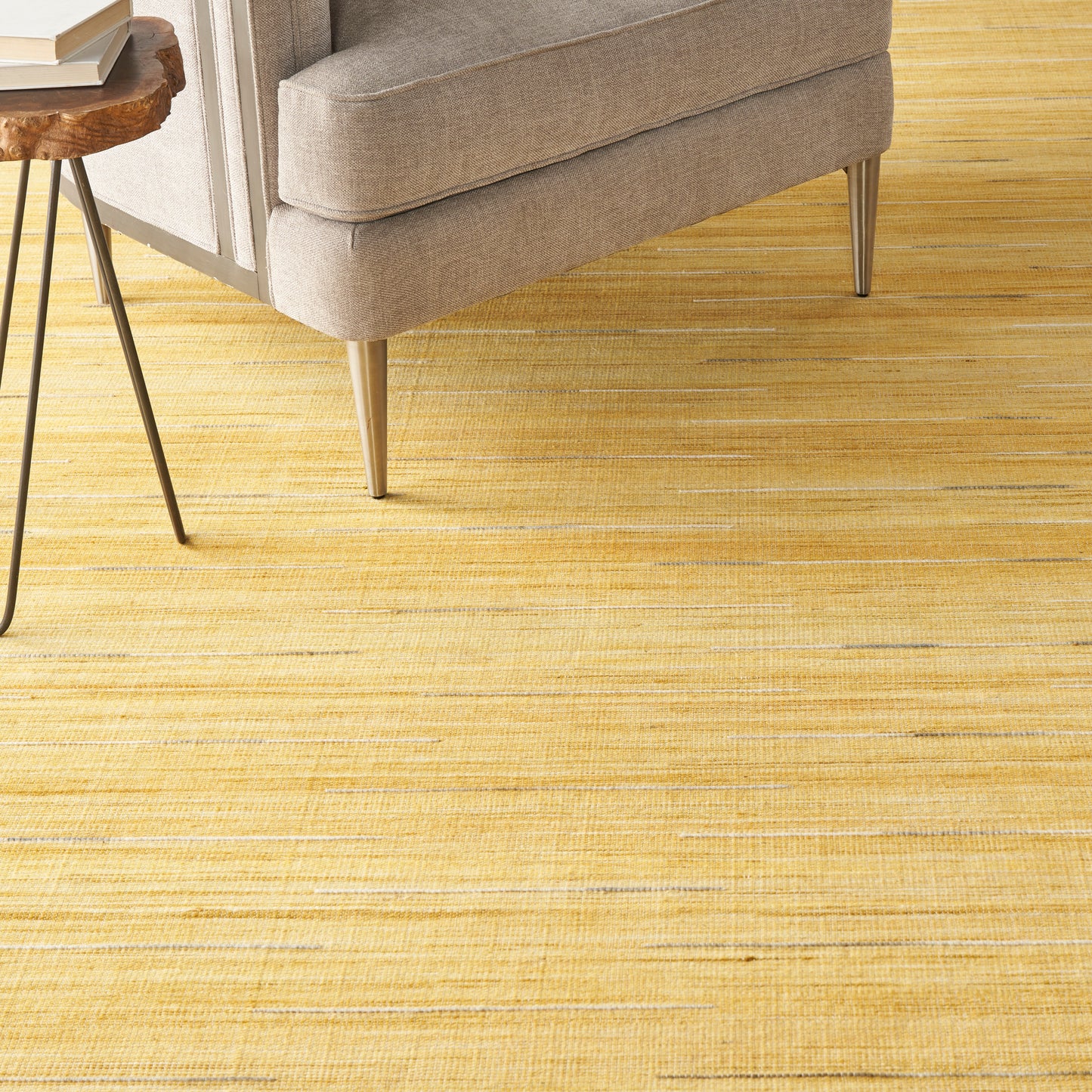 Nourison Interweave 10' x 14' Yellow Modern Indoor Rug