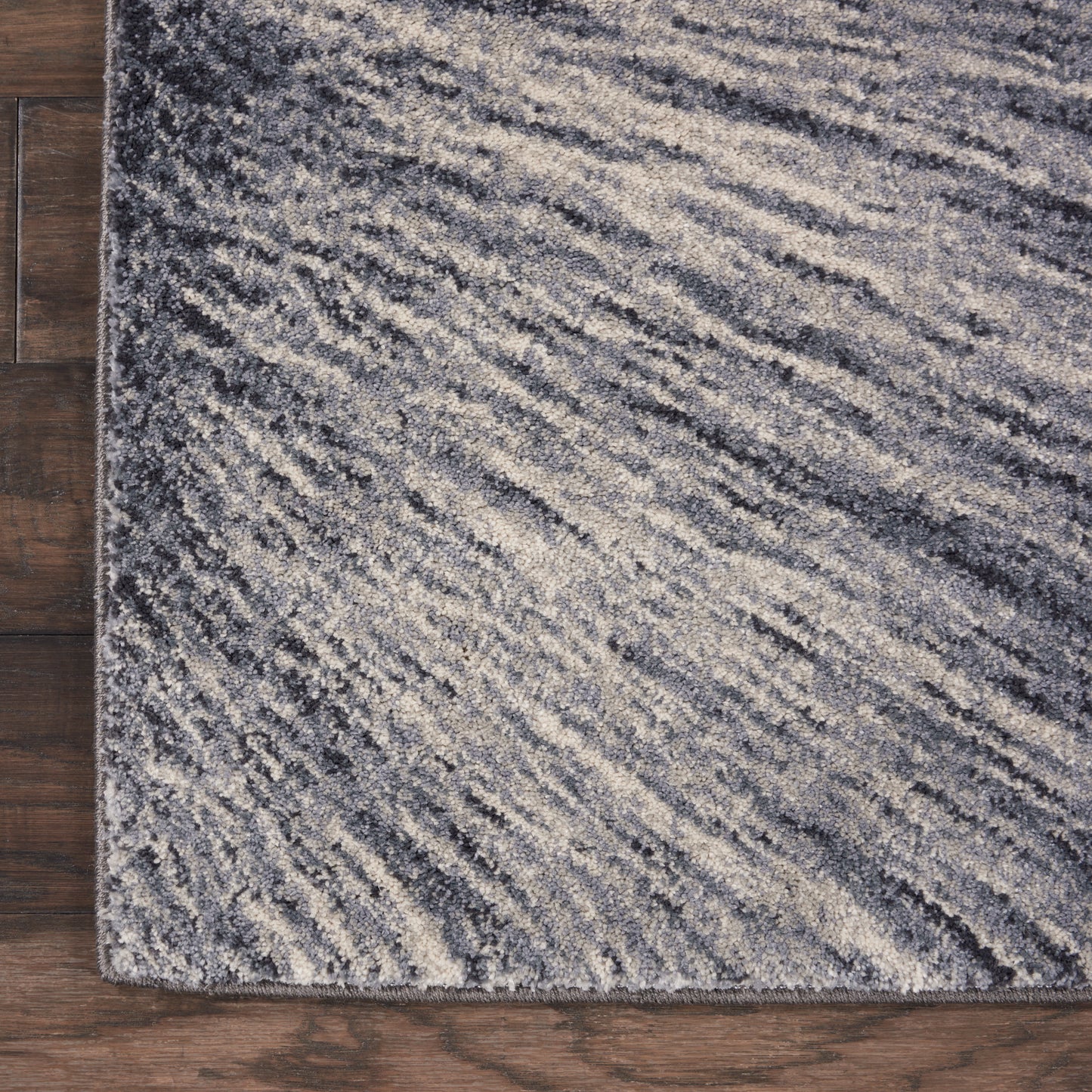 Nourison Moroccan Celebration 7'10" x 10'6" Blue/Grey Modern Indoor Rug