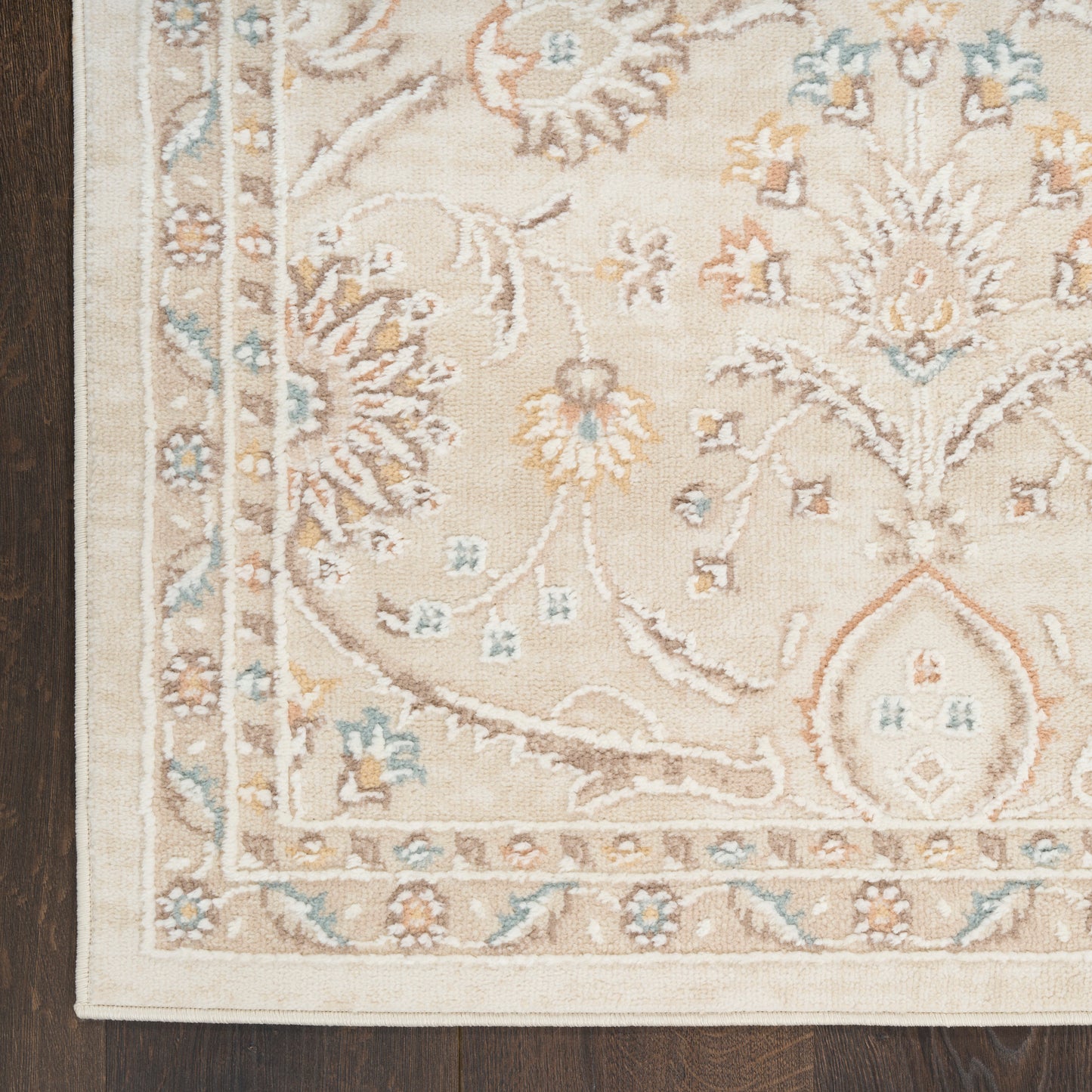 Nourison Isla 7'10" x 9'10" Ivory Vintage Indoor Rug