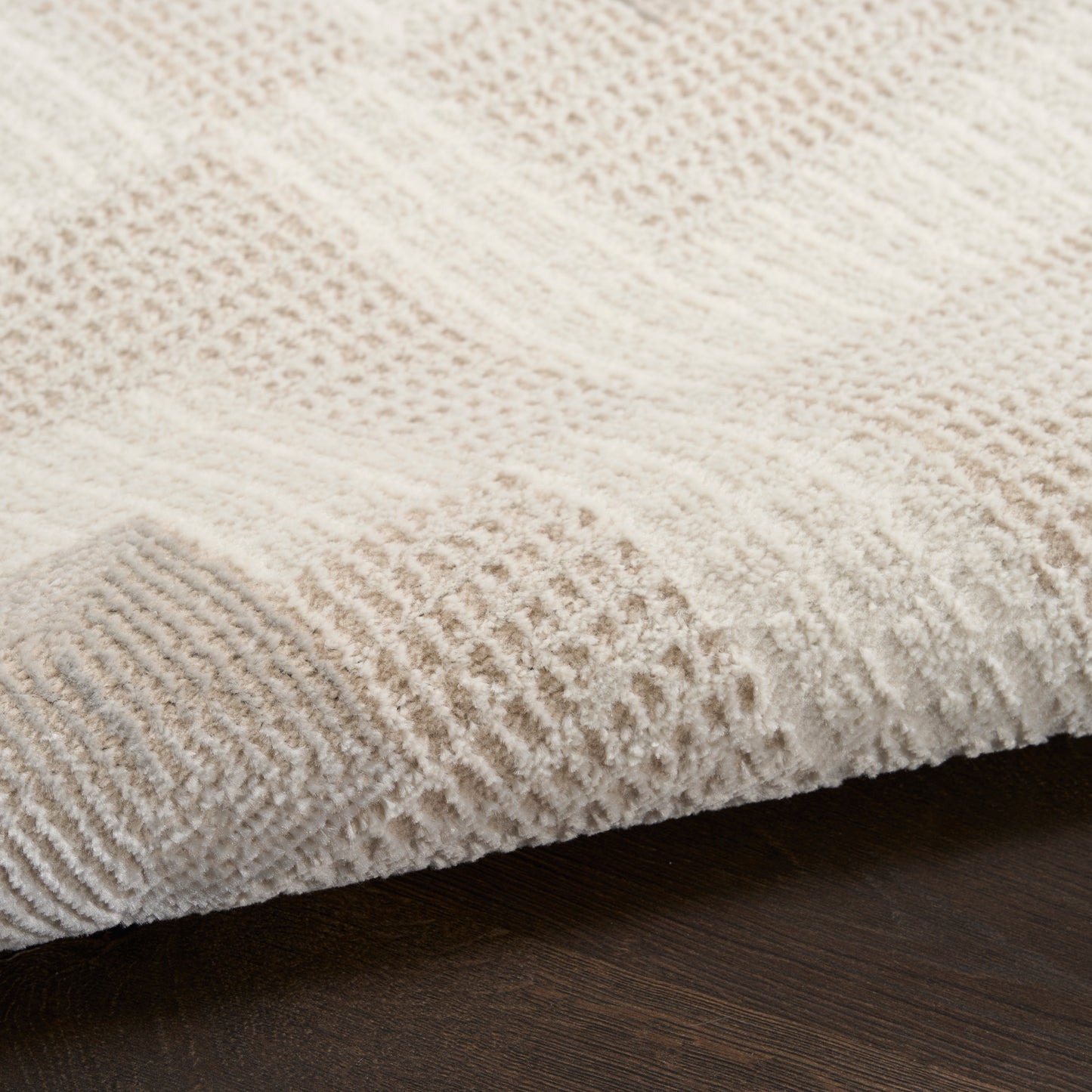 Nourison Nordic 5' x 7' Ivory Beige Modern Indoor Rug
