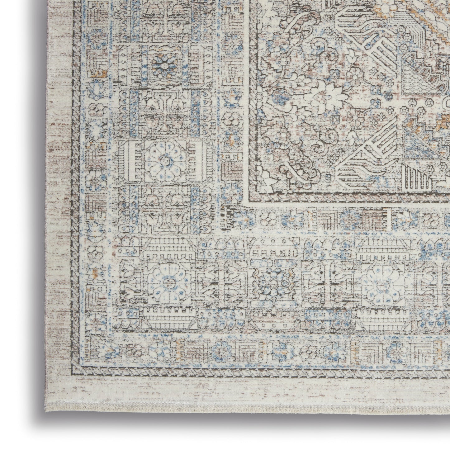 Nourison Starry Nights 8'6" x 11'6" Cream Grey Vintage Indoor Rug