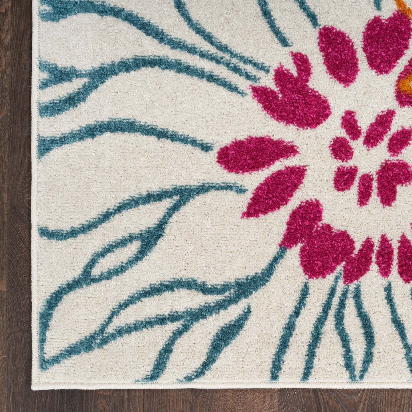 Nourison Passion 2'2" x 10' Ivory/Multi Contemporary Indoor Rug
