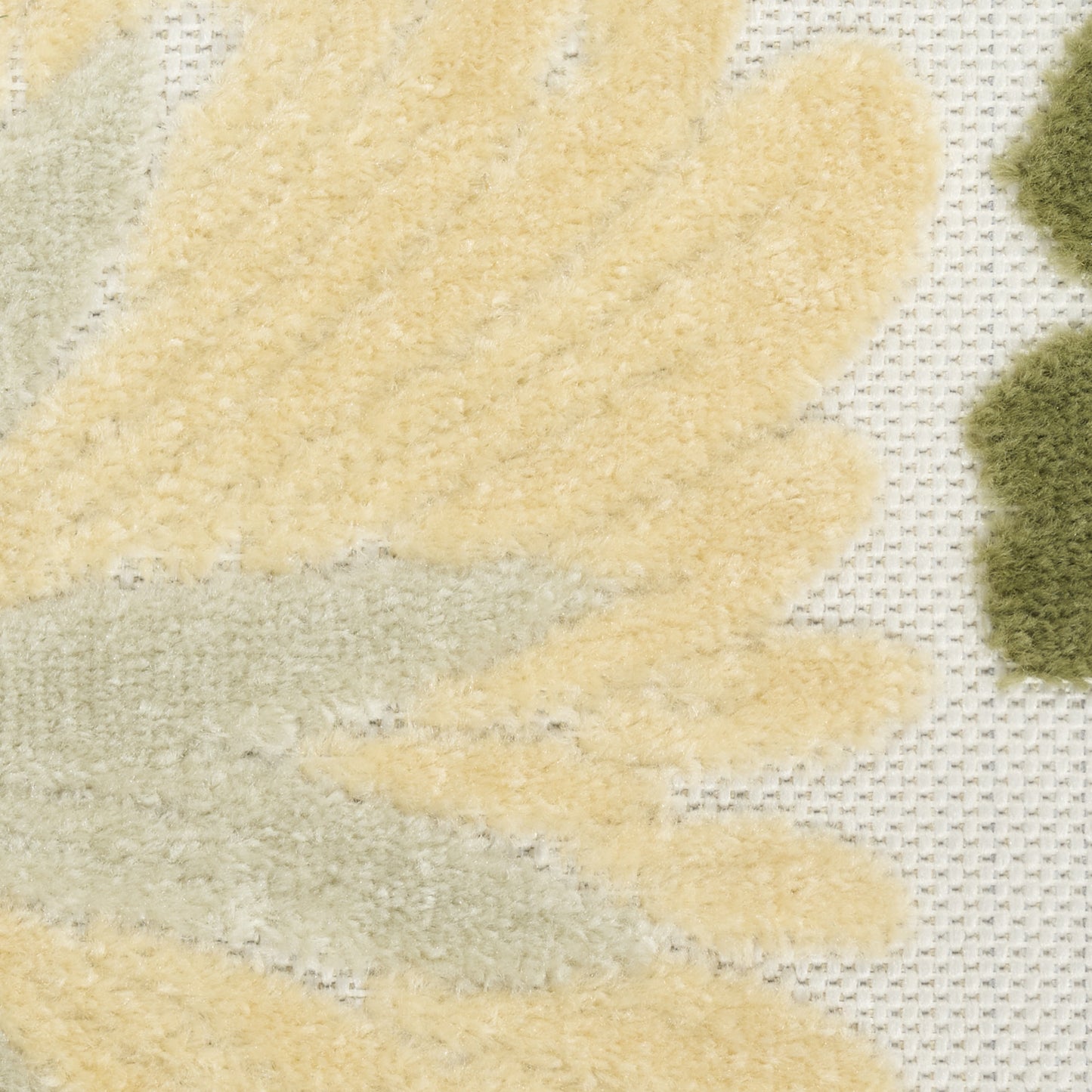 Nourison Aloha 2'8" x 4' Ivory Green Modern Rug