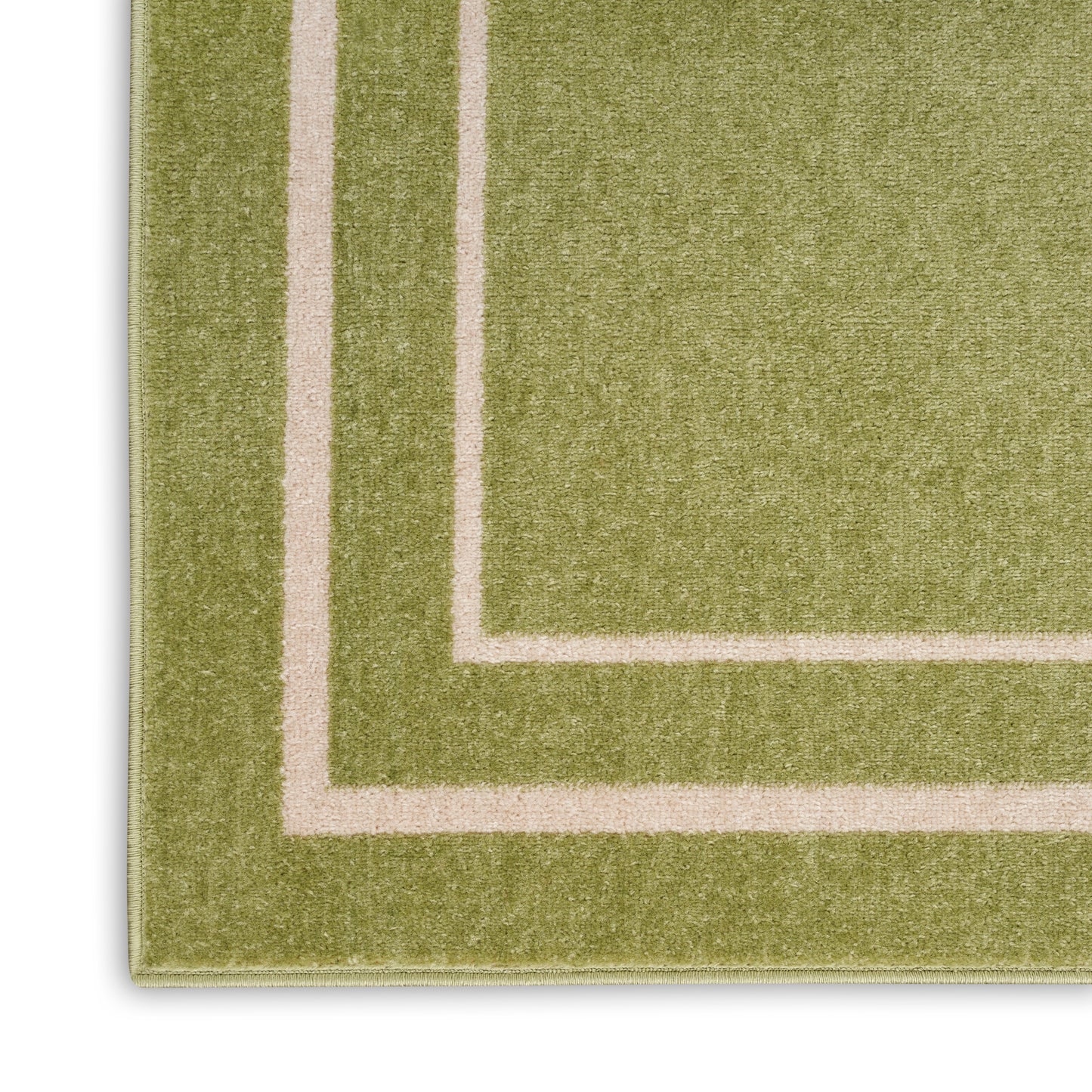 Nourison Nourison Essentials 2' x 4' Green Ivory Contemporary Rug