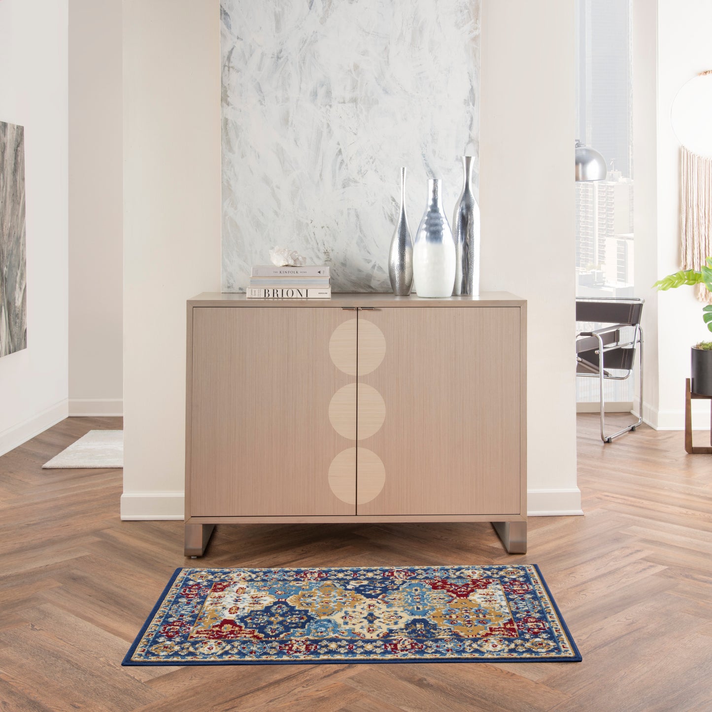 Nourison Grafix 2' x 4' Multicolor Bohemian Indoor Rug